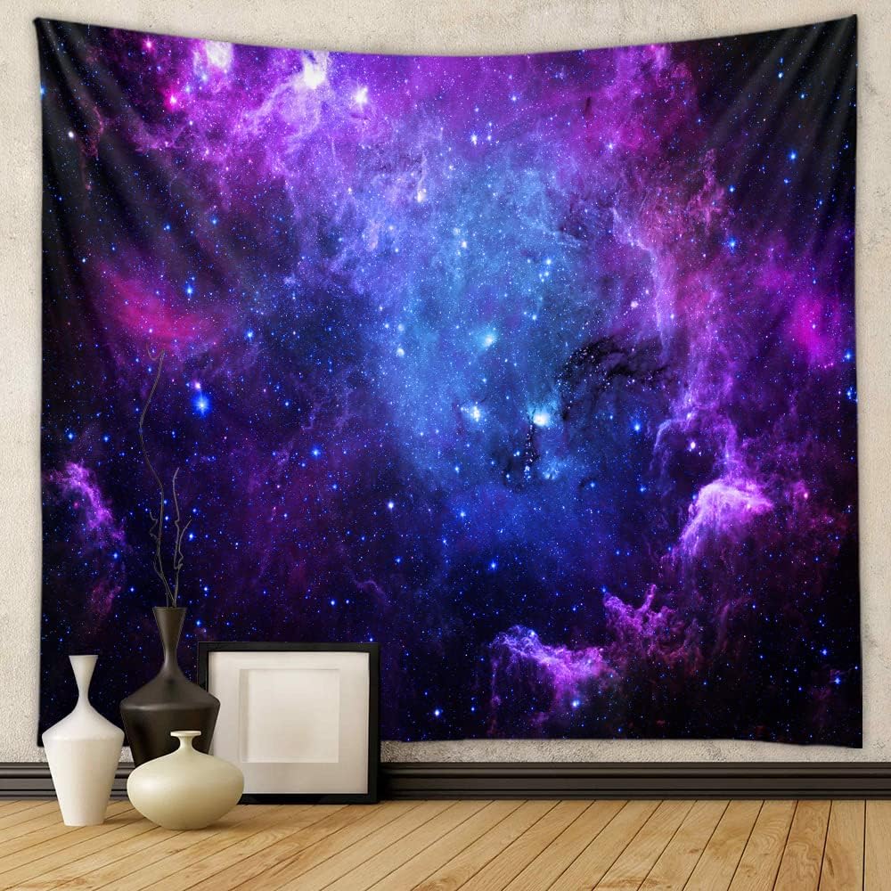 Heyeek Starry Sky Tapestry, Galaxy Tapestry for Bedroom, Night Sky Wall