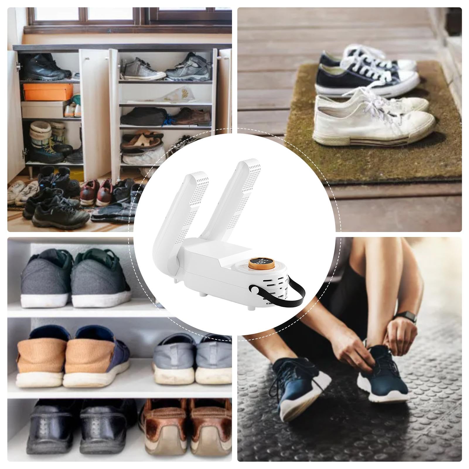 Amazon.co.jp: Yhzzuub インテリジェント靴乾燥機、電気靴乾燥機