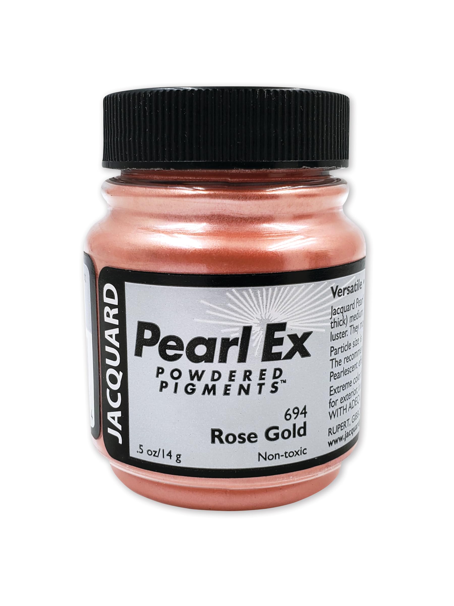 Pearl Ex Pigment .50 Oz Rose Gold, 0.5oz