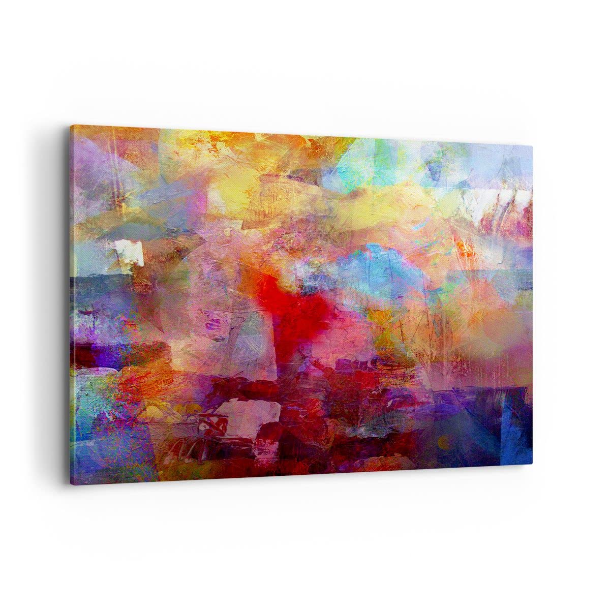 Quadri Moderni su Tela 120x80 cm Stampe da Parete Astratto Arte - 3574 | Astrazione Moderno Quadro Decorativo Grande XXL 1 pezzo Soggiorno Camera da Letto Arte da Parete Decorazione da Parete ARTTOR