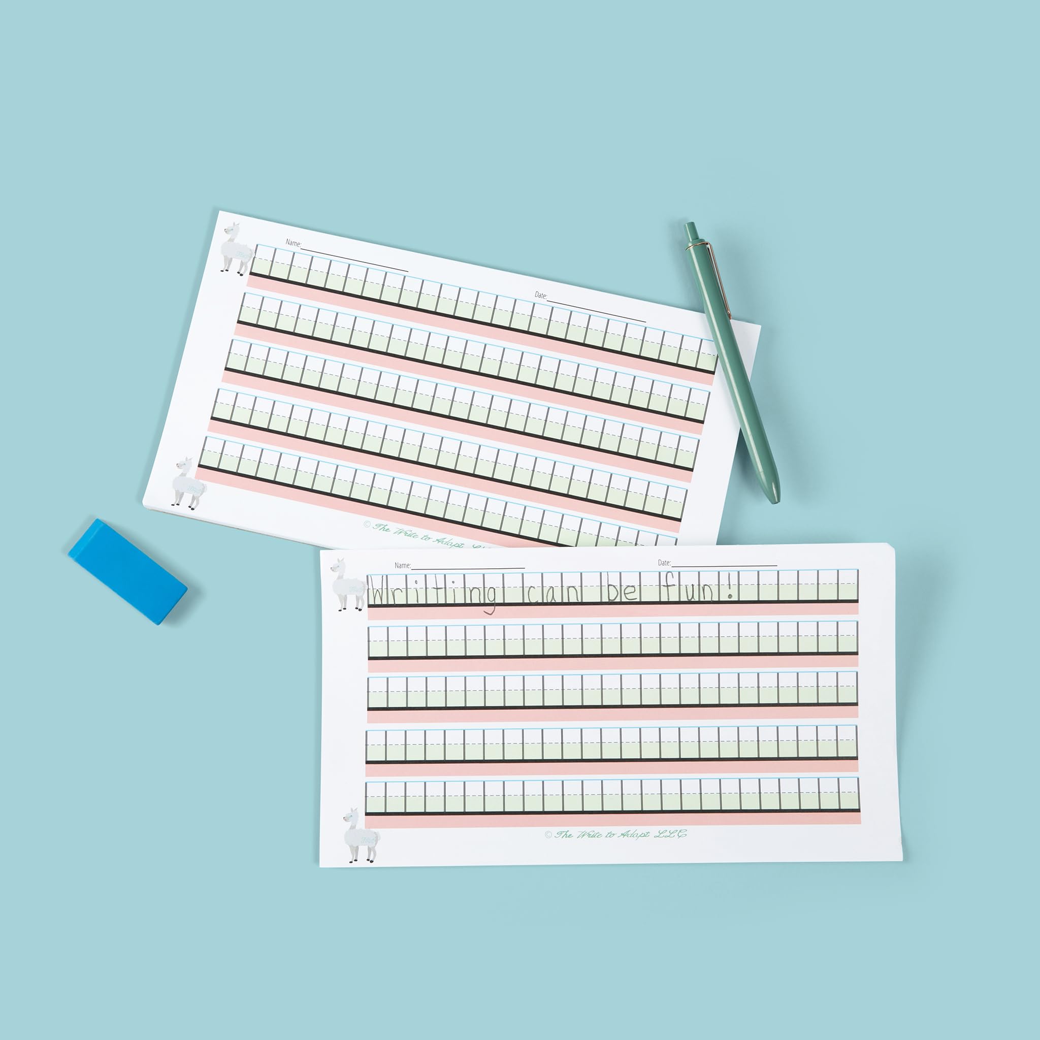 NEW The Write to Adapt LLC 1 Pack of Adaptive Paper (50 single sided pages) - Image 2