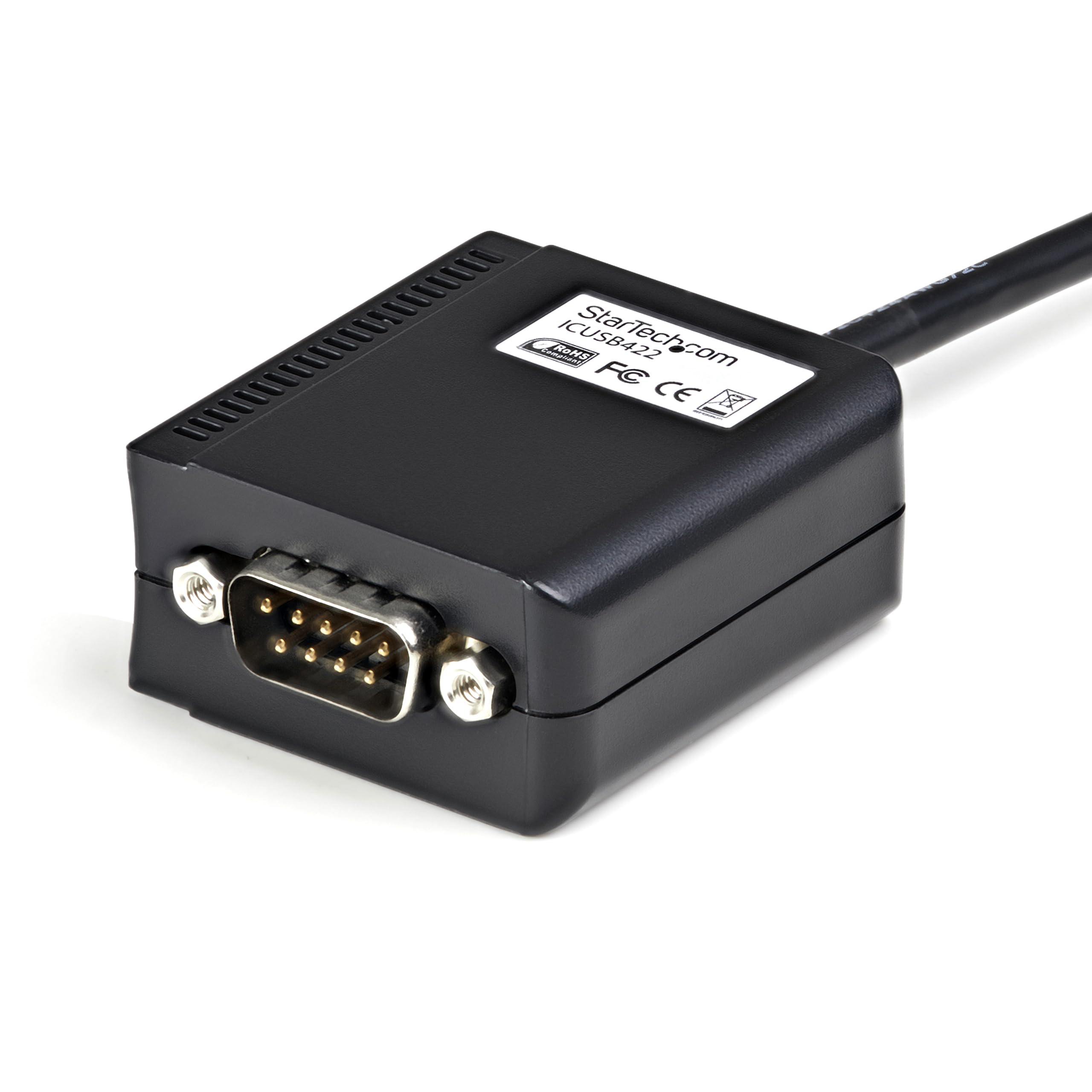 StarTech.com USB 2.0 auf Seriell Adapter Kabel (COM) - USB zu RS422 / 485 Schnittstellen Konverter - Stecker / Stecker 1,80m | Vielseitig für Digital Signage bis Kassensysteme, FTDI-Chipsatz, USB-versorgt ohne Netzteil, COM-Port Retention