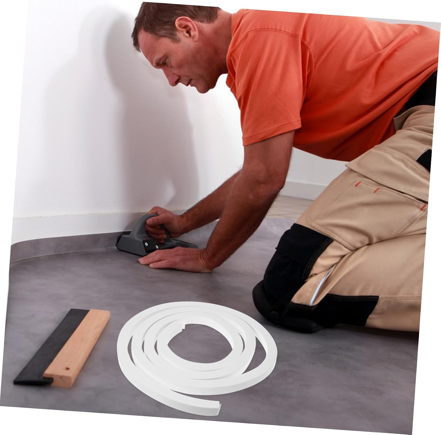Flexible Caulking Sponge Strips Wide Long for Concrete Crack Filler Outdoor Repair