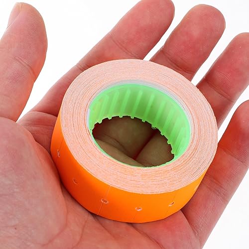 Miniatura 8 de Ciieeo 1 rollo de 6000 etiquetas en blanco para etiquetas adhesivas adhesivas para etiquetas adhesivas y etiquetas adhesivas para precios precisos