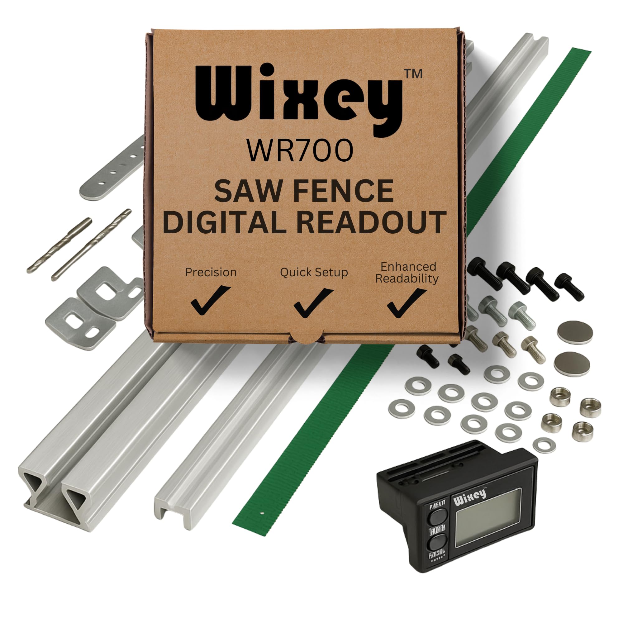 Wixey Saw Fence Digital Readout – Easy-to-Read Accurate Table Saw