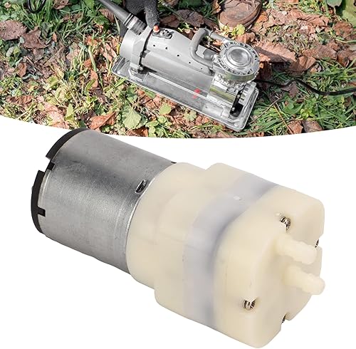 Miniatura 5 de DC 3.7-24V Micro bomba de aire, mini bomba de aire eléctrica (-60Kpa100KPa, 2.5-8.0LPM), bomba de vacío miniatura para instrumento de tratamiento