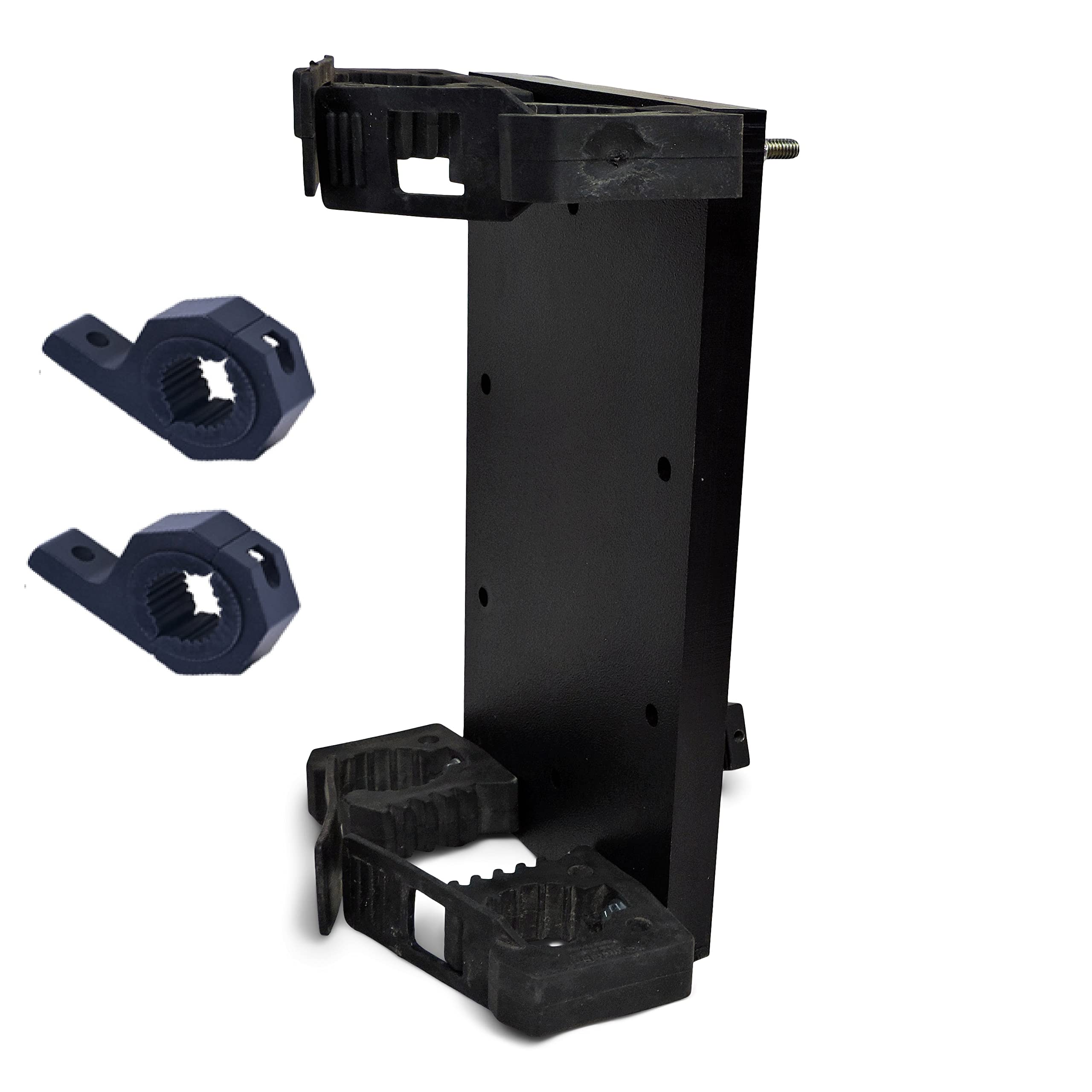 UTV DUAL Roll Bar Tool Holder Hornet Outdoors Roll Bar Tool Grip R-3018-RC2. Holds 2 long handled or short handled tools. Attaches to Round Roll Bars 1.5 to 2 inches in Diameter. Made in USA