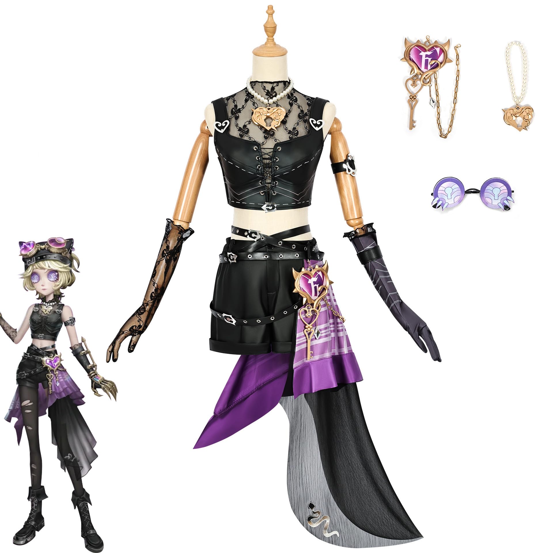 Amazon.co.jp: [XciNe] 第五人格 グッズ 機械技師 コスプレ衣装