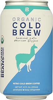 Backyard Beans, Coffee Cold Brew Nitro Organic, 12 Fl Oz