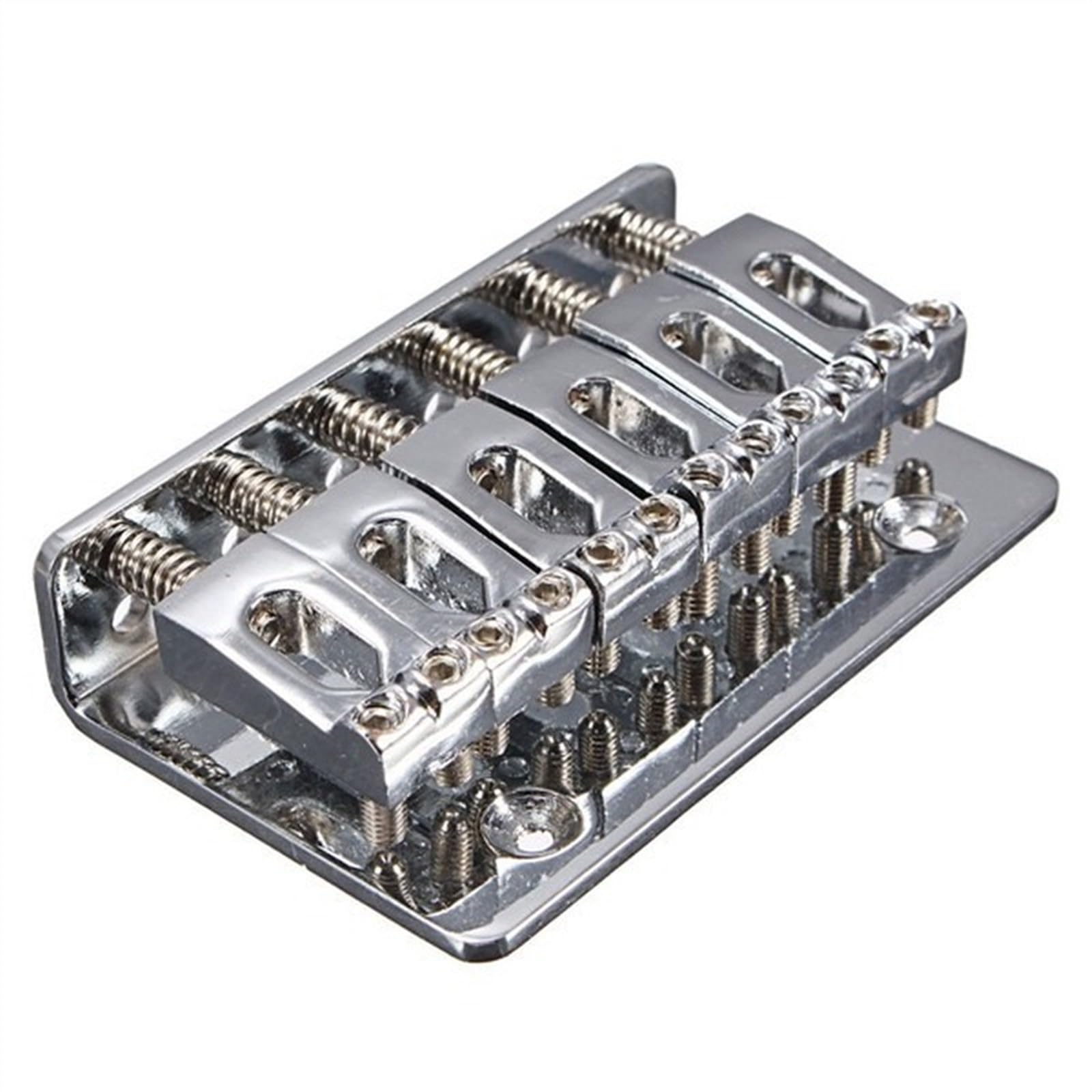 Juego De Puente Para Guitarra Eléctrica Puente De Guitarra Con Rodillo De Cuerdas De Guitarra Eléctrica Cromado Con Tornillos