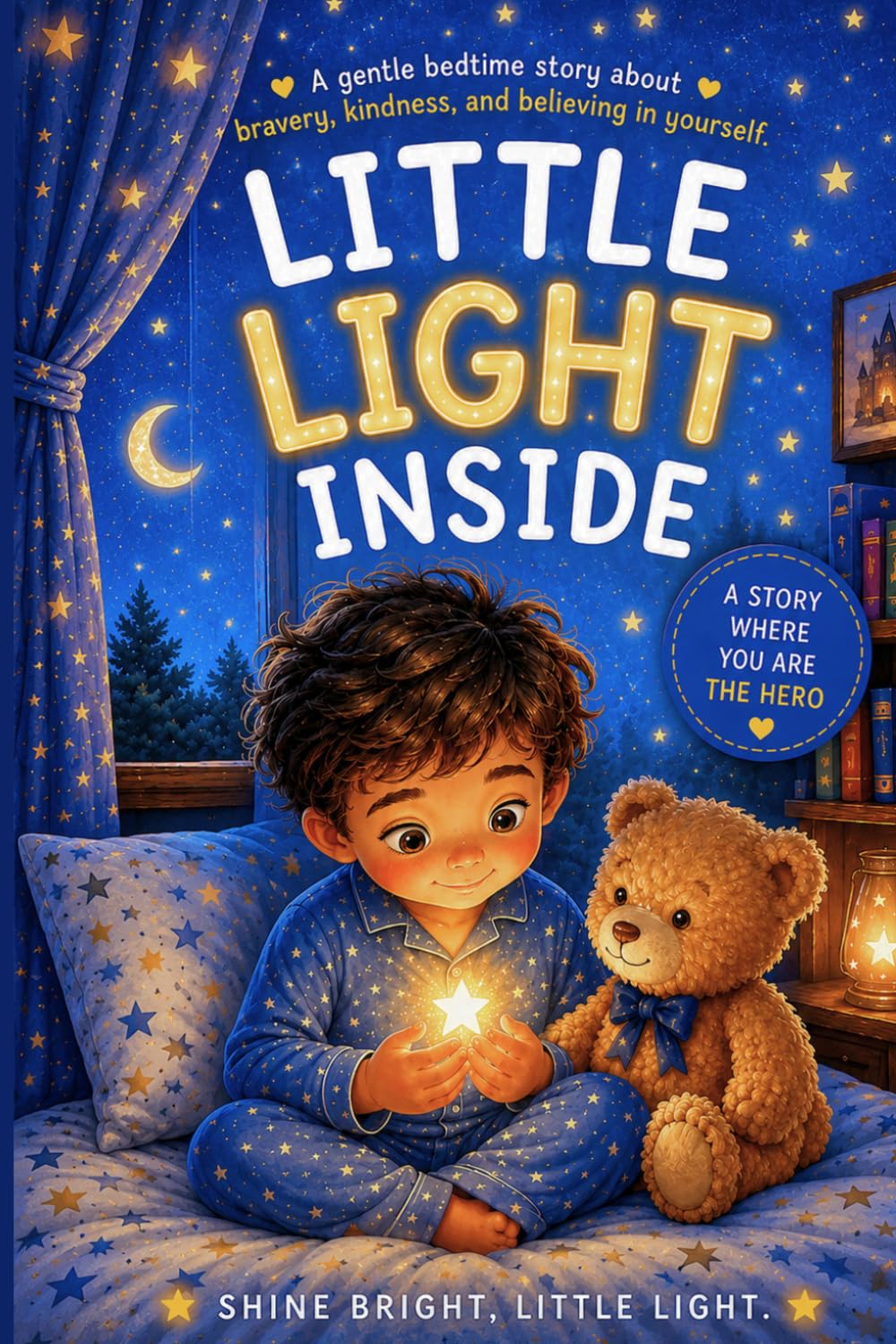 Little Light Inside: A Gentle Bedtime Story About Bravery, Kindness, and Believing in Yourself