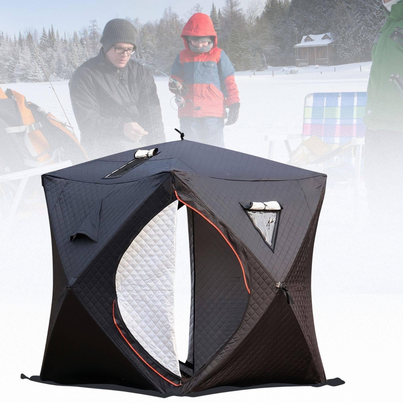 Namiot wędkarski typu pop-up z 3-warstwowego materiału Oxford 1.8m*1.8m