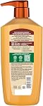 Garnier Whole Blends Honey Treasures Repairing Shampoo for Damaged and Dry Hair, Repairs Split Ends and Breakage, more Moisture, Paraben-Free, 1180ml