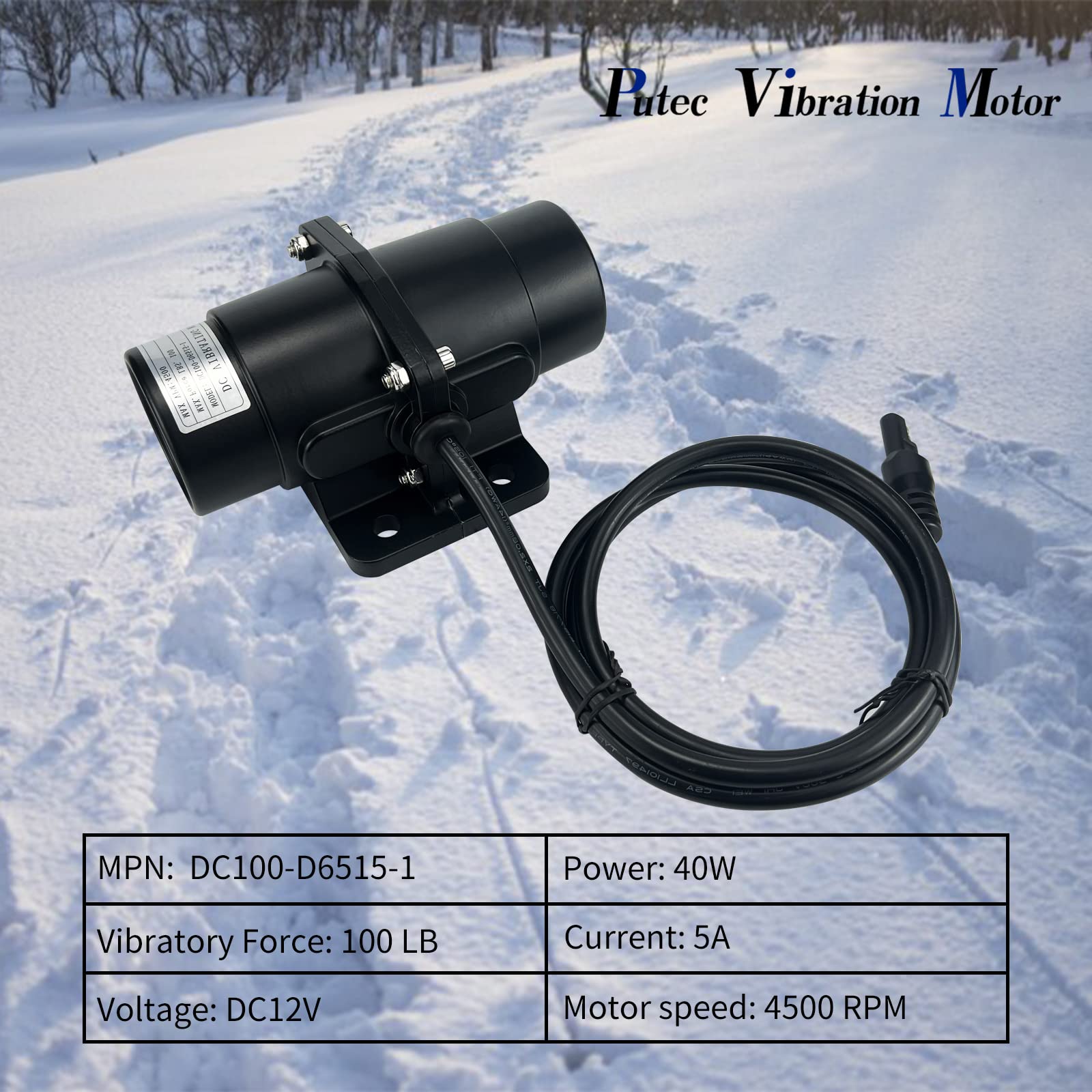 vibration motor amazon Amazon.com: Vibration Motor, 30W 4000RPM Electric Vibrating Motor  Adjustable Exciting Force Brushless DC Vibration Motor with Speed  Controller for Shaker Table (DC12V) : Tools & Home Improvement main image 1