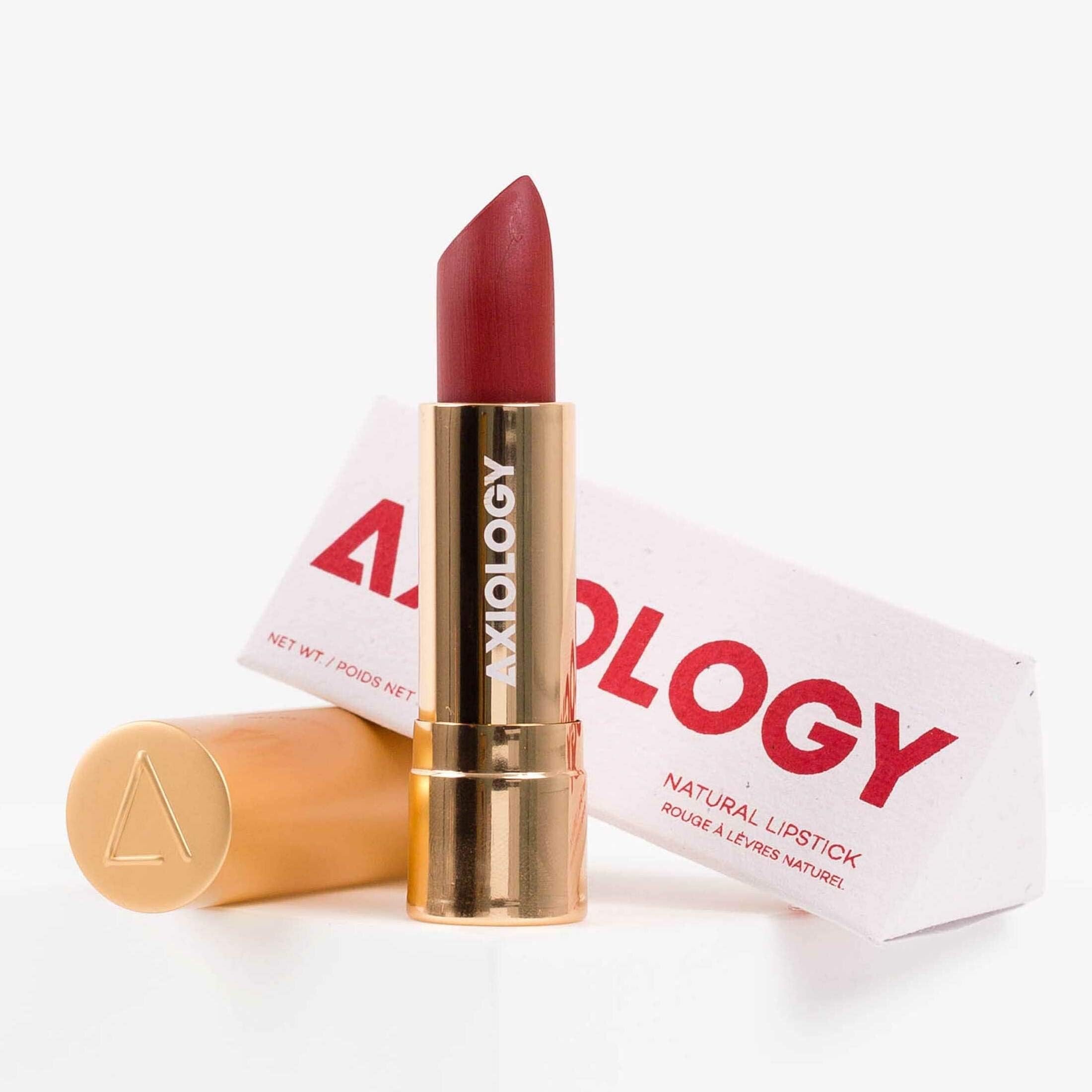 Axiology Cruelty-free Lipstick - Organic, Vegan, and All Natural (Strength)