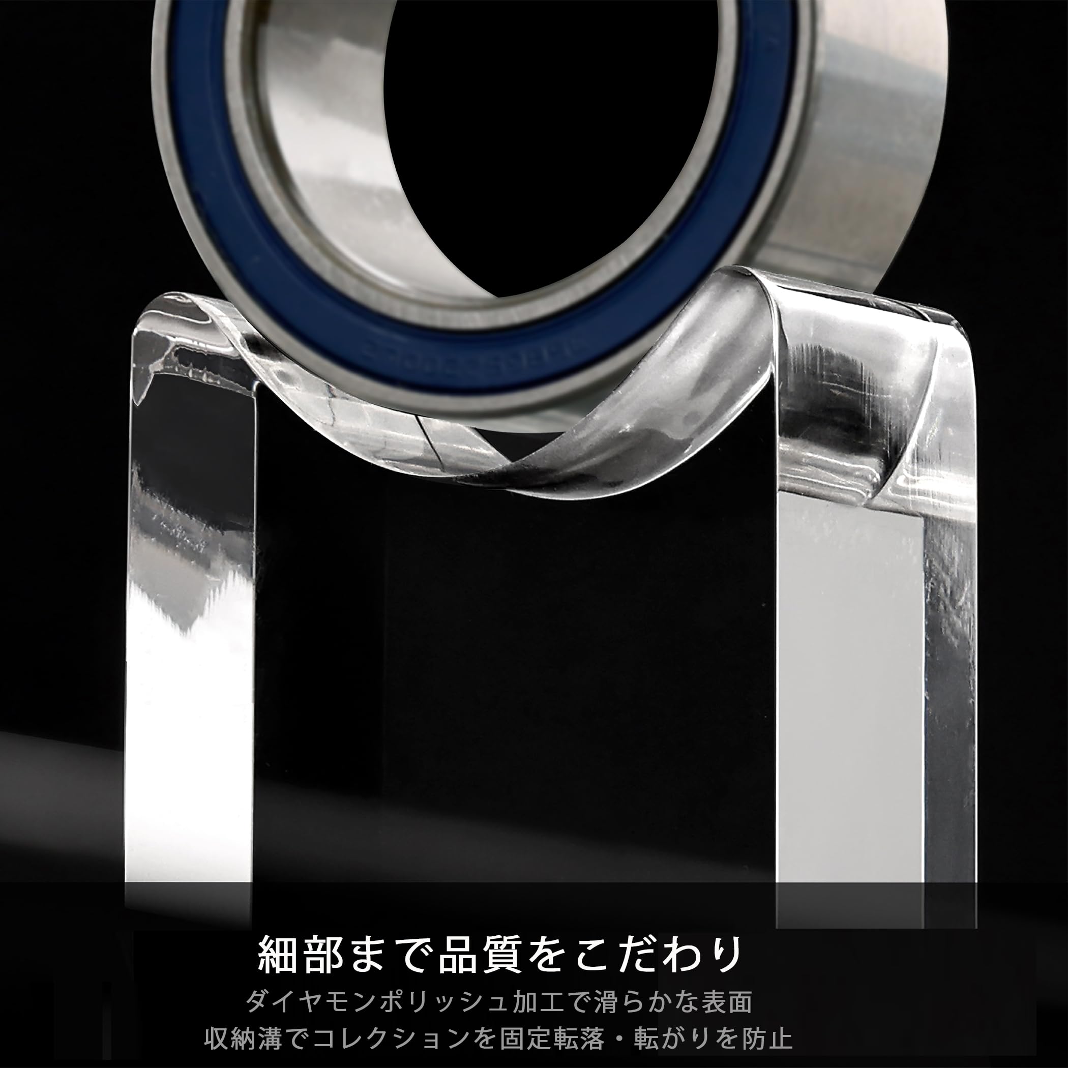 SANRUI アクリル製武器ディスプレイスタンド 刀掛け ライトセイバーホルダー 透明デスク用調整式ワンドスタンド ミニ刀掛台 日本刀 模造刀 木刀 竹刀 居合刀 短剣 横置き 飾り台 - 5