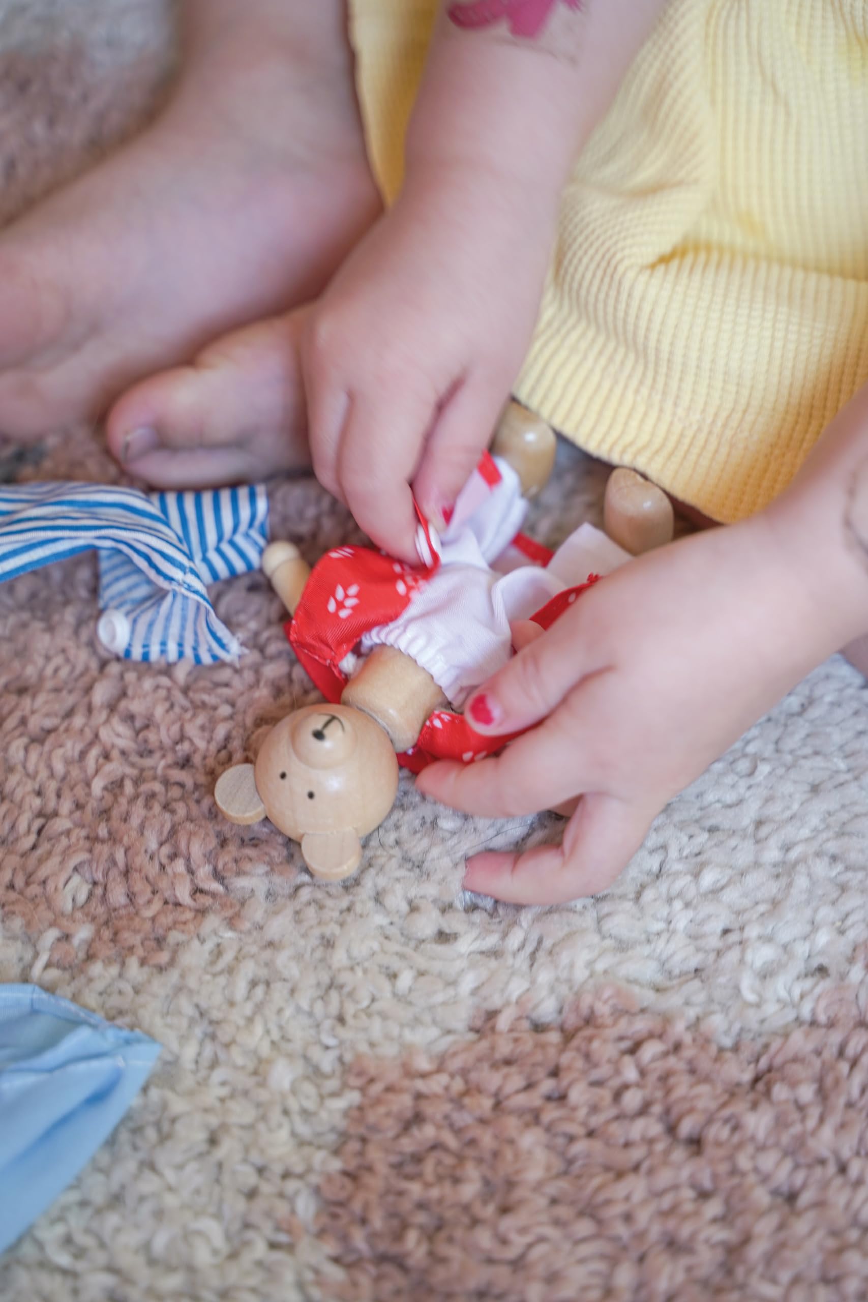 Biegepuppen Bärchens Klamottenkiste