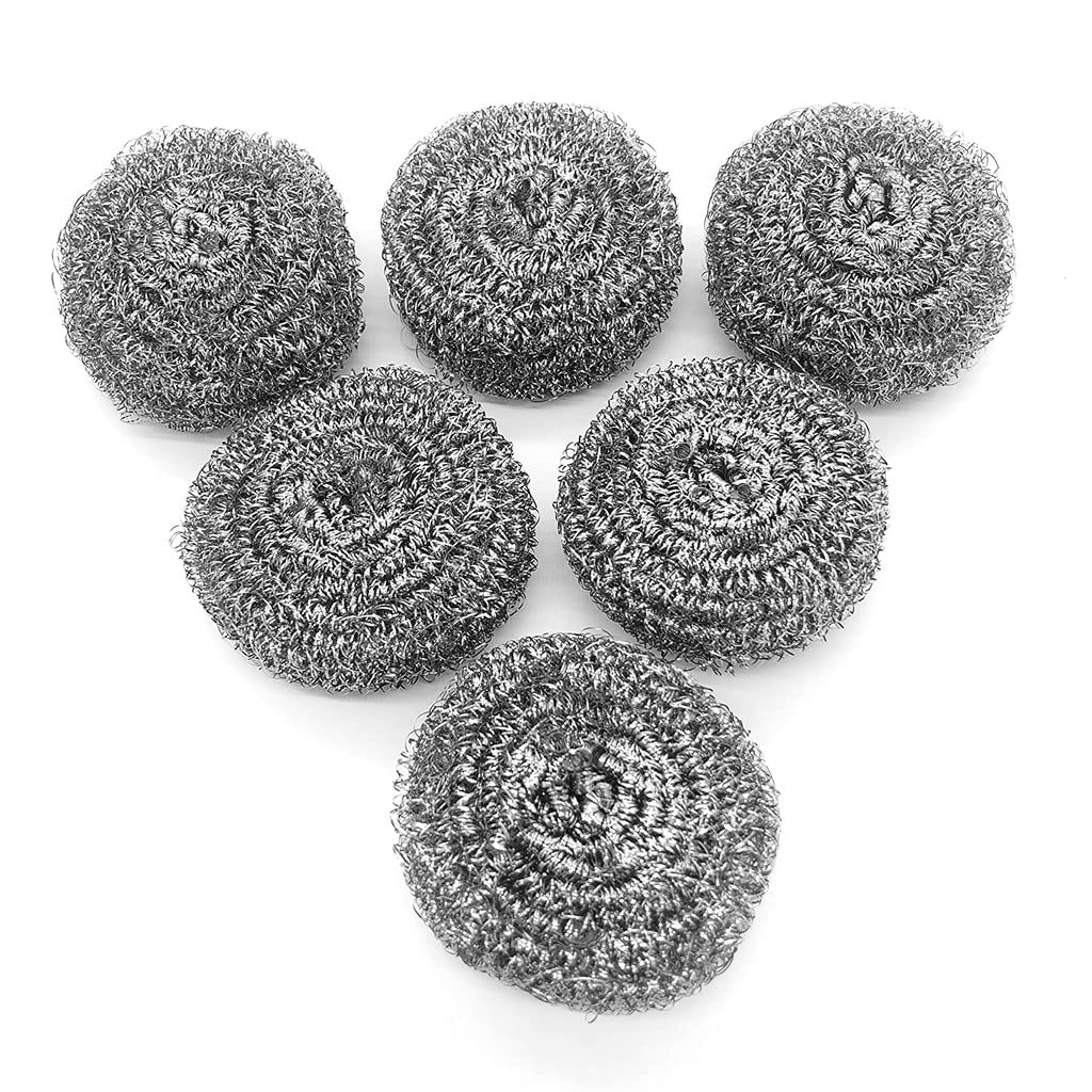 The Lovely Creations Kitchen Dish Wash Cleaning Set, Household Cleaning Utensil Sponges Scrubbers, Scourers, Napkin Combo Set (6 Steel Scrubber) (B09MWLTBH6) Amazon Price History, Amazon Price Tracker