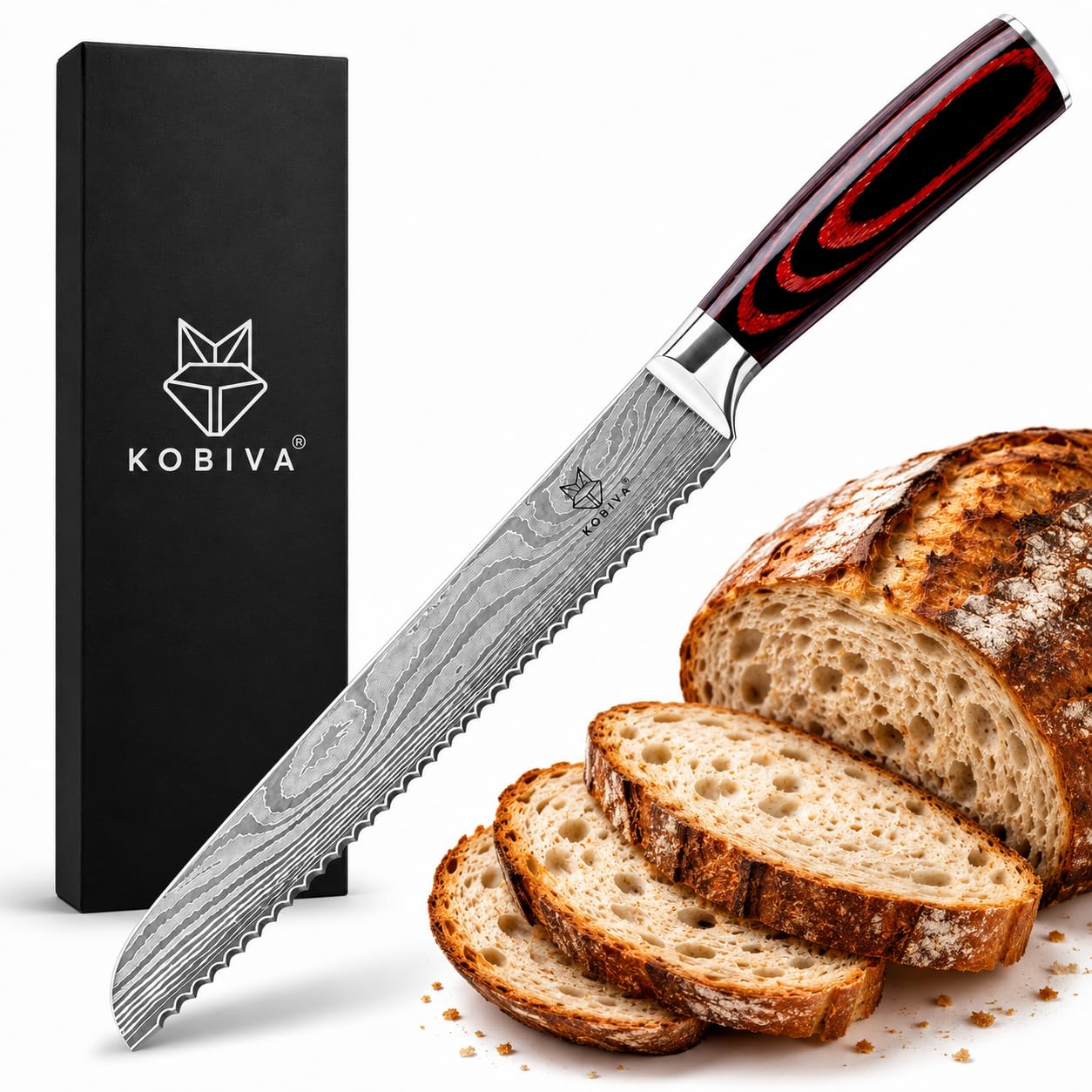 8in Japanese Chef Knife, High Carbon Stainless Steel Kitchen Knife — Amazon image 9