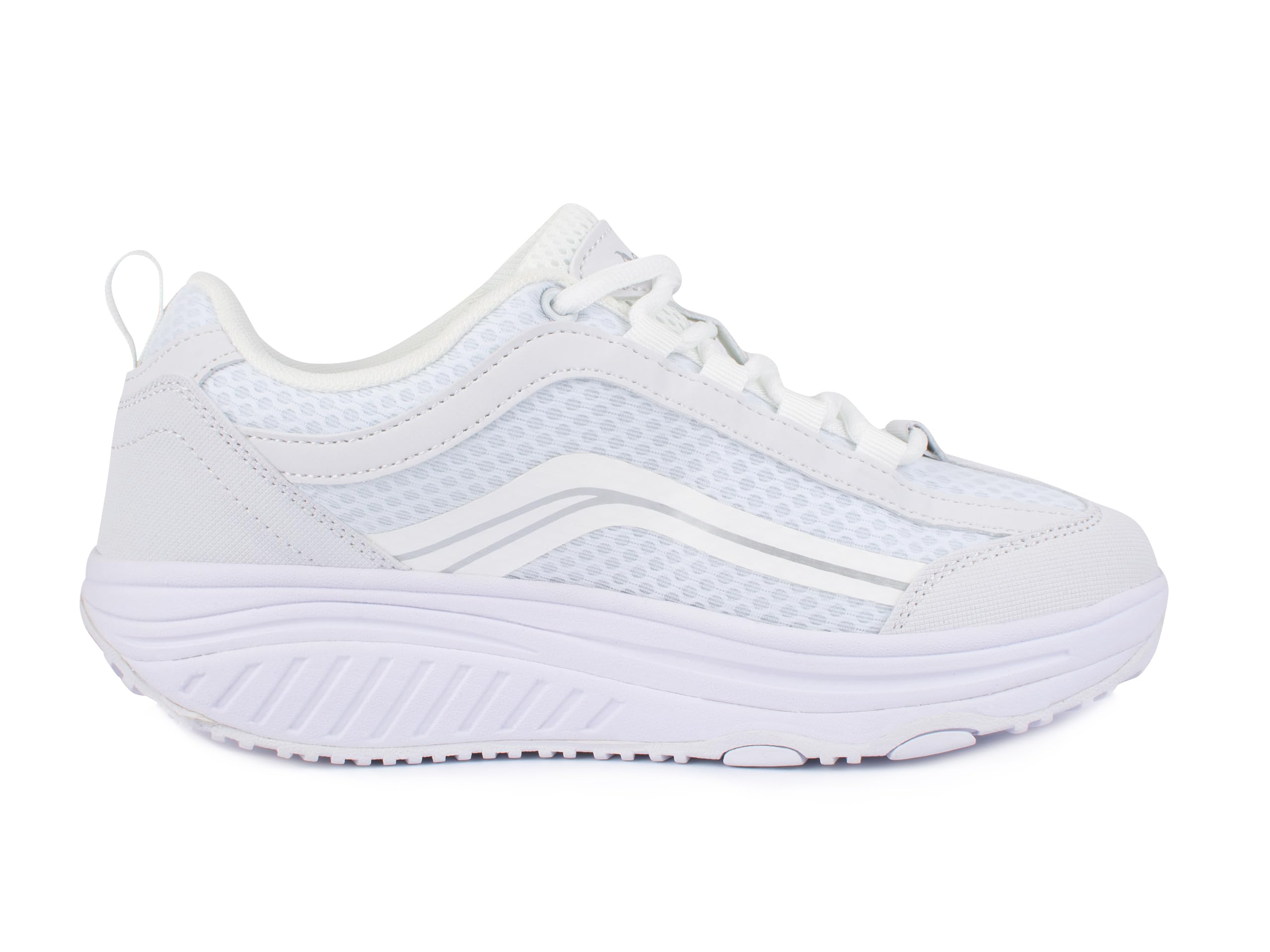 Aerosoft Walker Bequemschuhe Damen Herren mit Abrollsohle, Gesundheitsschuh, extra leicht und gelenkschonend, Schnürschuh mit Wechselfußbett