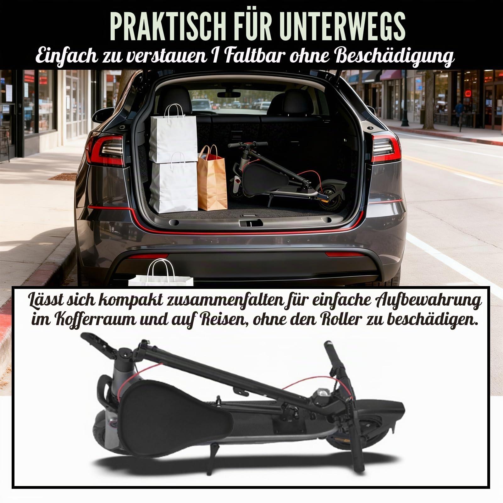 Elektroroller Sitz für Elektroroller Kugoo M4 / M4 PRO, 40-55CM höhenverstellbar Klappsitz, mit Stoßdämpfender Sitzkissen und tragbarer Schultergur (Für Kugoo M4)