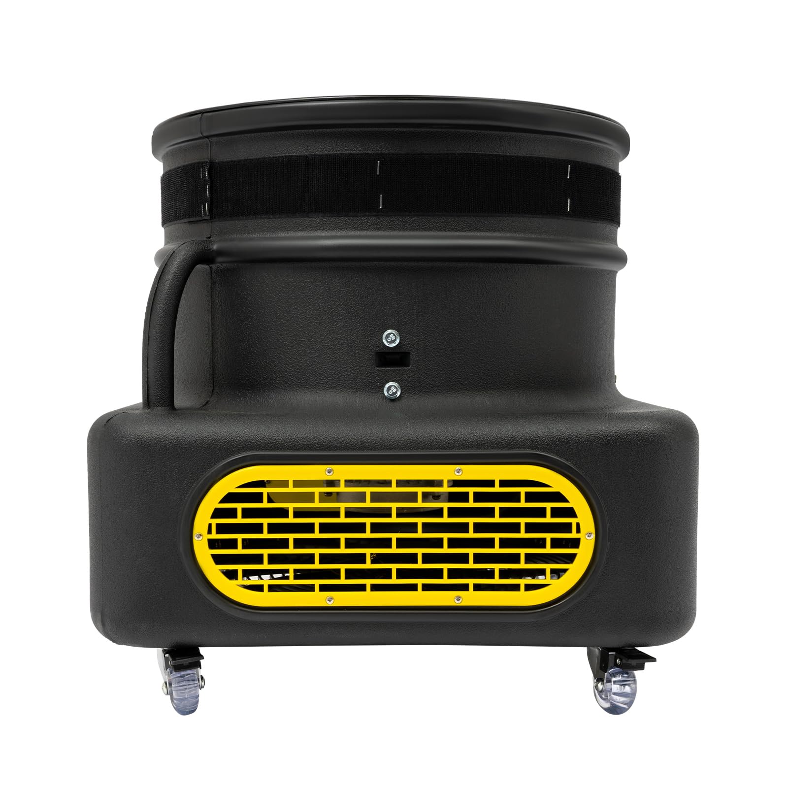 Soffiatore d'aria Puppet Ballerin Blower 750 W per ballerina di bambole alta 5 – 7 m 2800 RPM ventilatore elettrico con 4 ruote per eventi e presentazioni di negozi, compleanni, feste (nero)