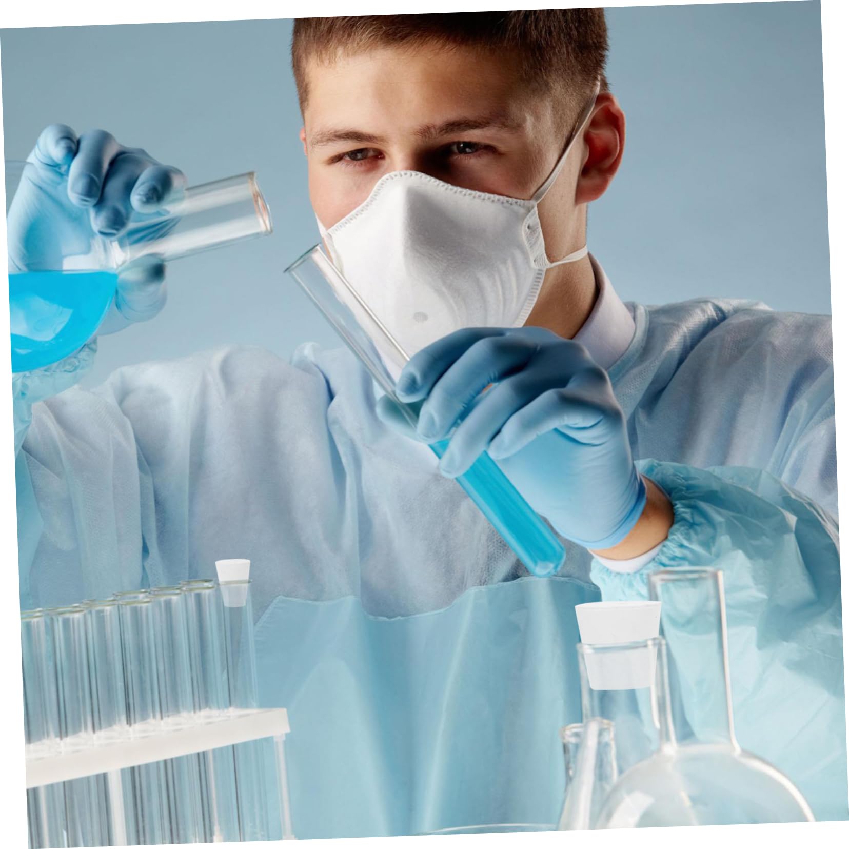 VILLFUL 26pcs Solid Rubber Stopper Sealing Stopper for Test Tube Test Tube Solid Plugs Flask Sealing Stopper Flask Rubber Stopper Rubber Stopper for Test Tube Solid Plugs for Test Tube