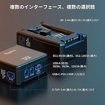 Amazon | SmallRig VB50 ミニ V マウント バッテリー V