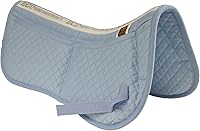 Vista 15 de ECP Equine Comfort Products Correction Half Saddle Pad con espuma viscoelástica ajustable