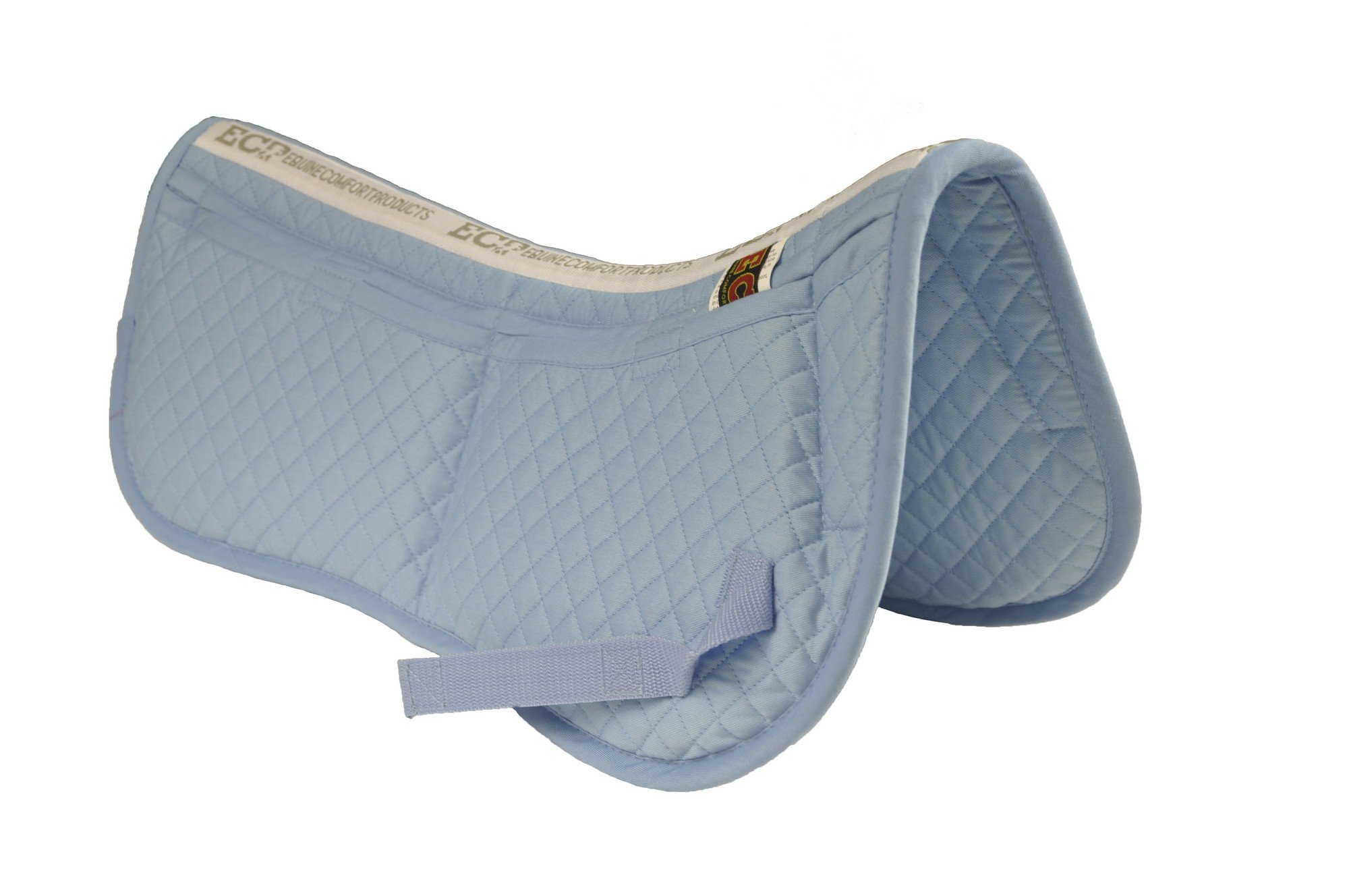 ECP Equine Comfort Products Correction Half Saddle Pad with Adjustable Memory Foam