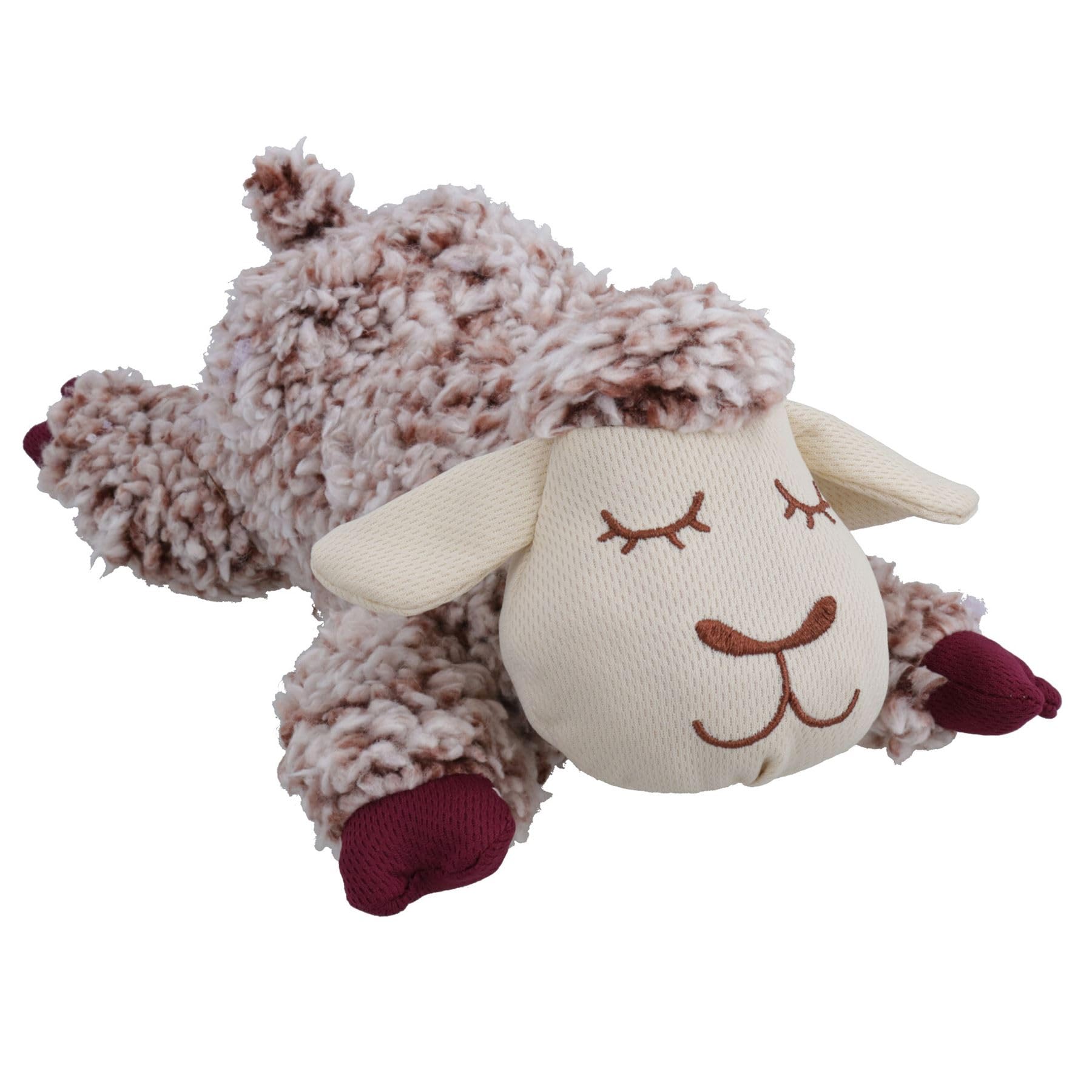Peluche chien lavande mouton pour des nuits calmes sans angoisse