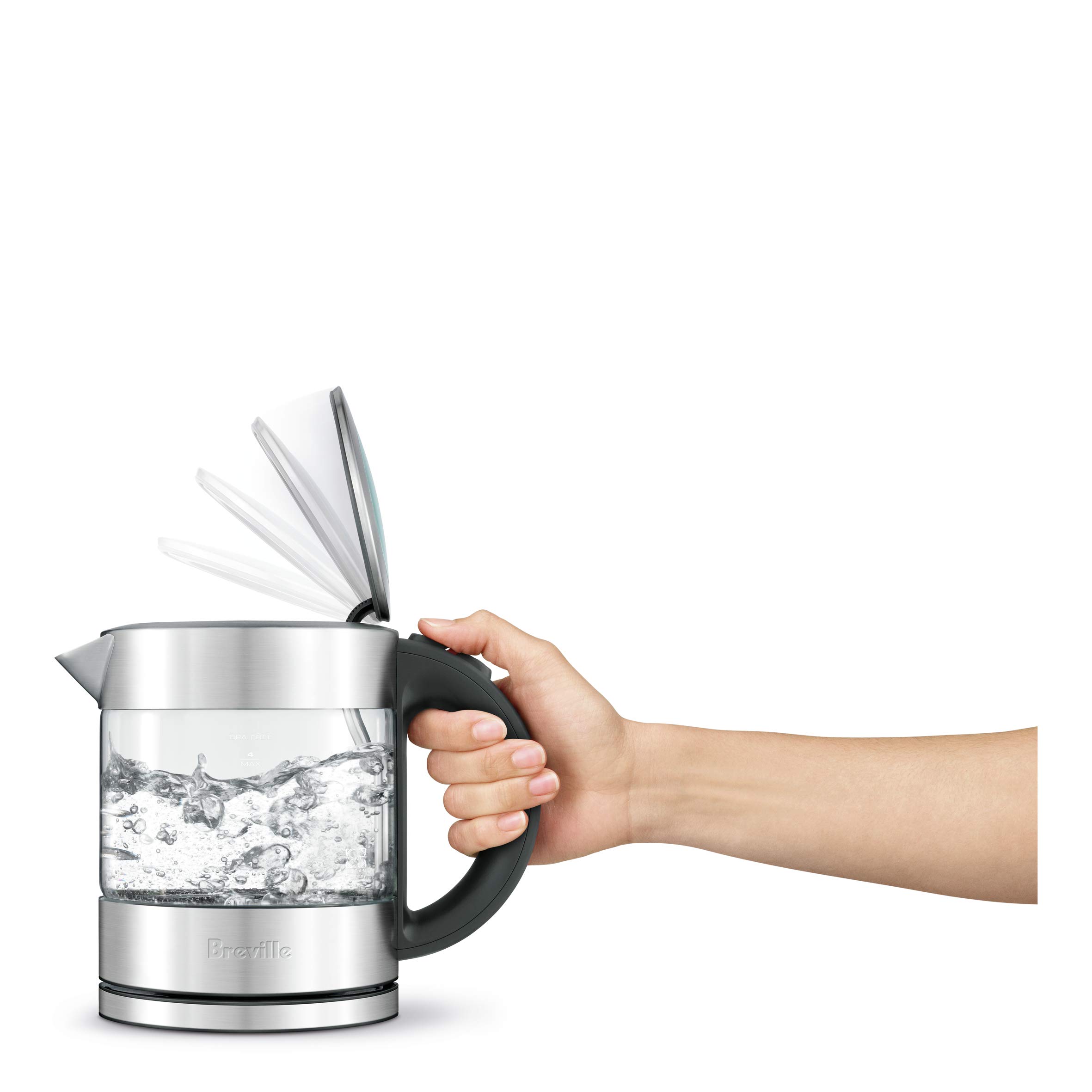Breville 1 Liter Compact Glass Kettle 