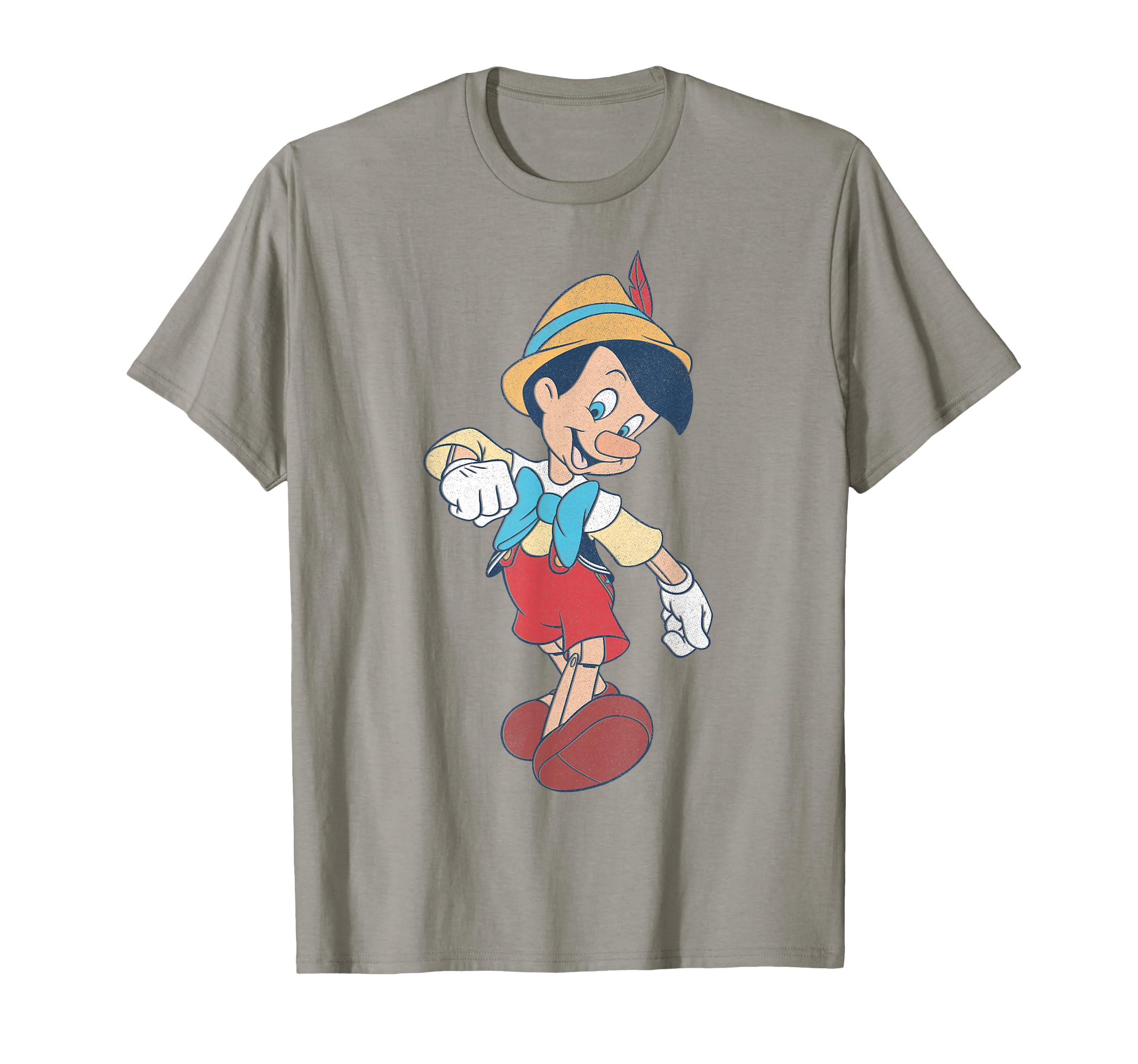 Disney Pinocchio Vintage Portrait T-Shirt Small