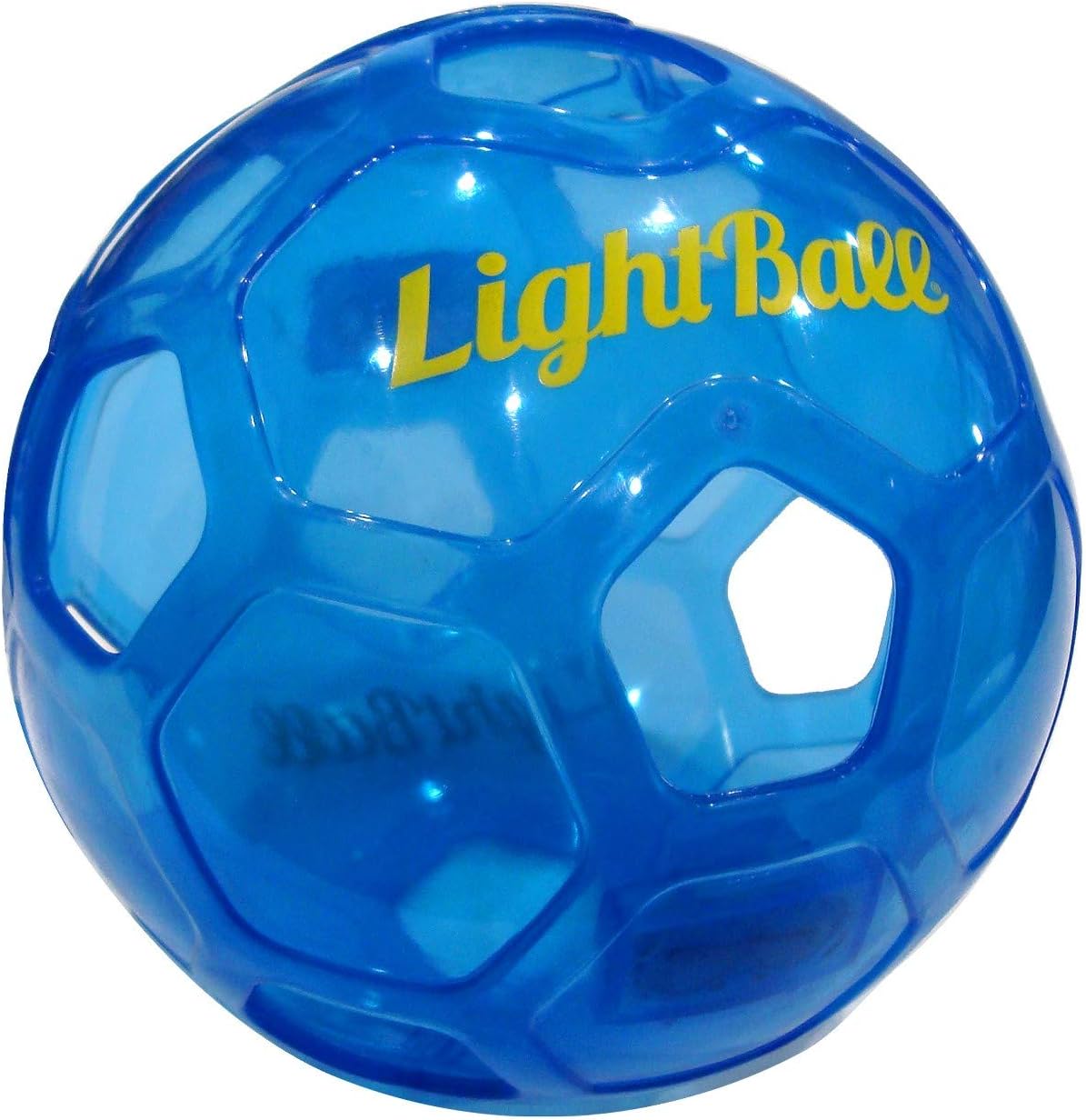 Amazon LightBall Small Soccer Ball Size 1 Blue (LightUp Soccer Toy