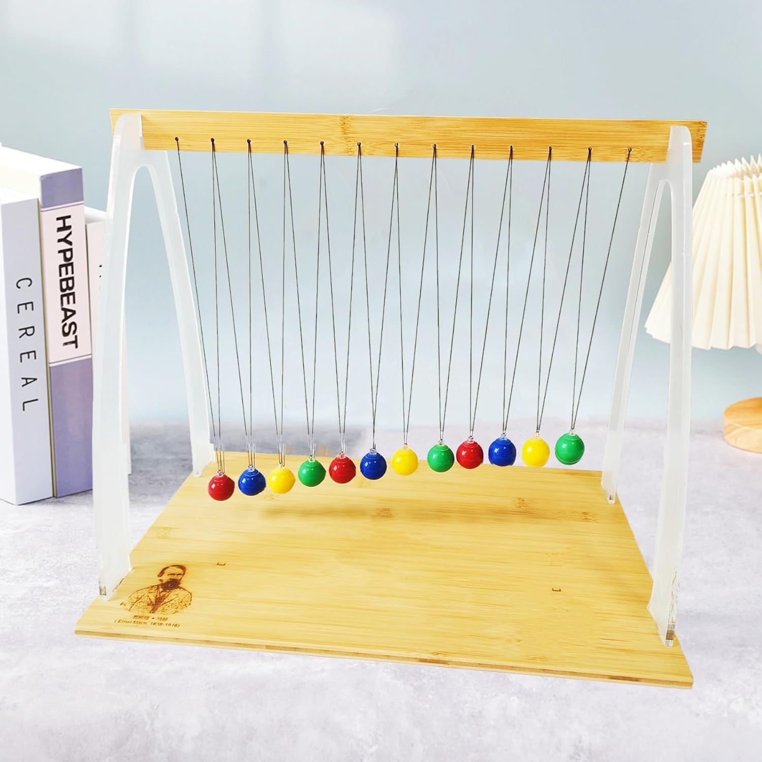 Newtons Cradle Pendulum Balls Cool Science Gadgets Kinetic Physics Toys Desktop Decorations