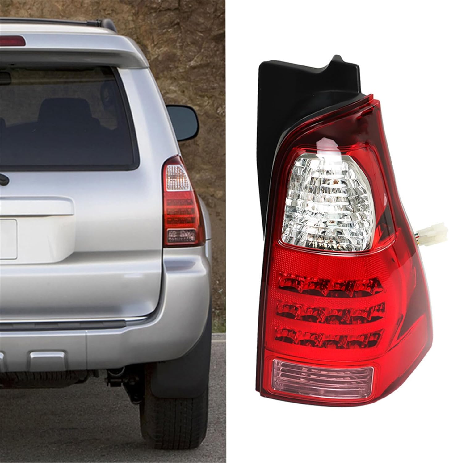 labwork Tail Light Replacement for Toyota 4Runner 2006-2009 Passenger Right Side Brake Light Outer TO2801172