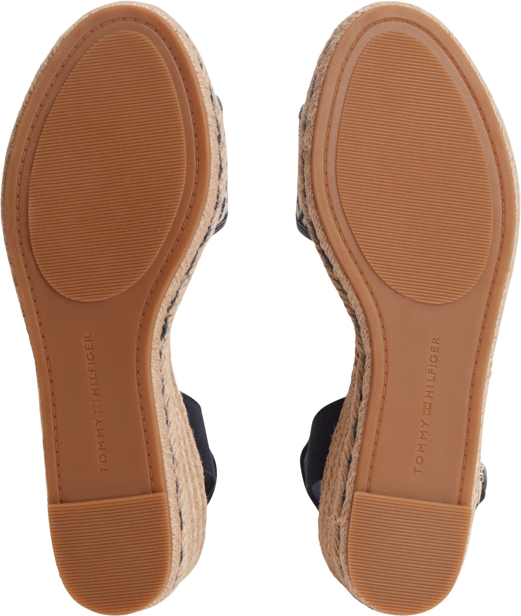 Tommy Hilfiger TH Mid Espad Wedge Jacquard Fw0fw09519, Espadrillas Zeppa Donna