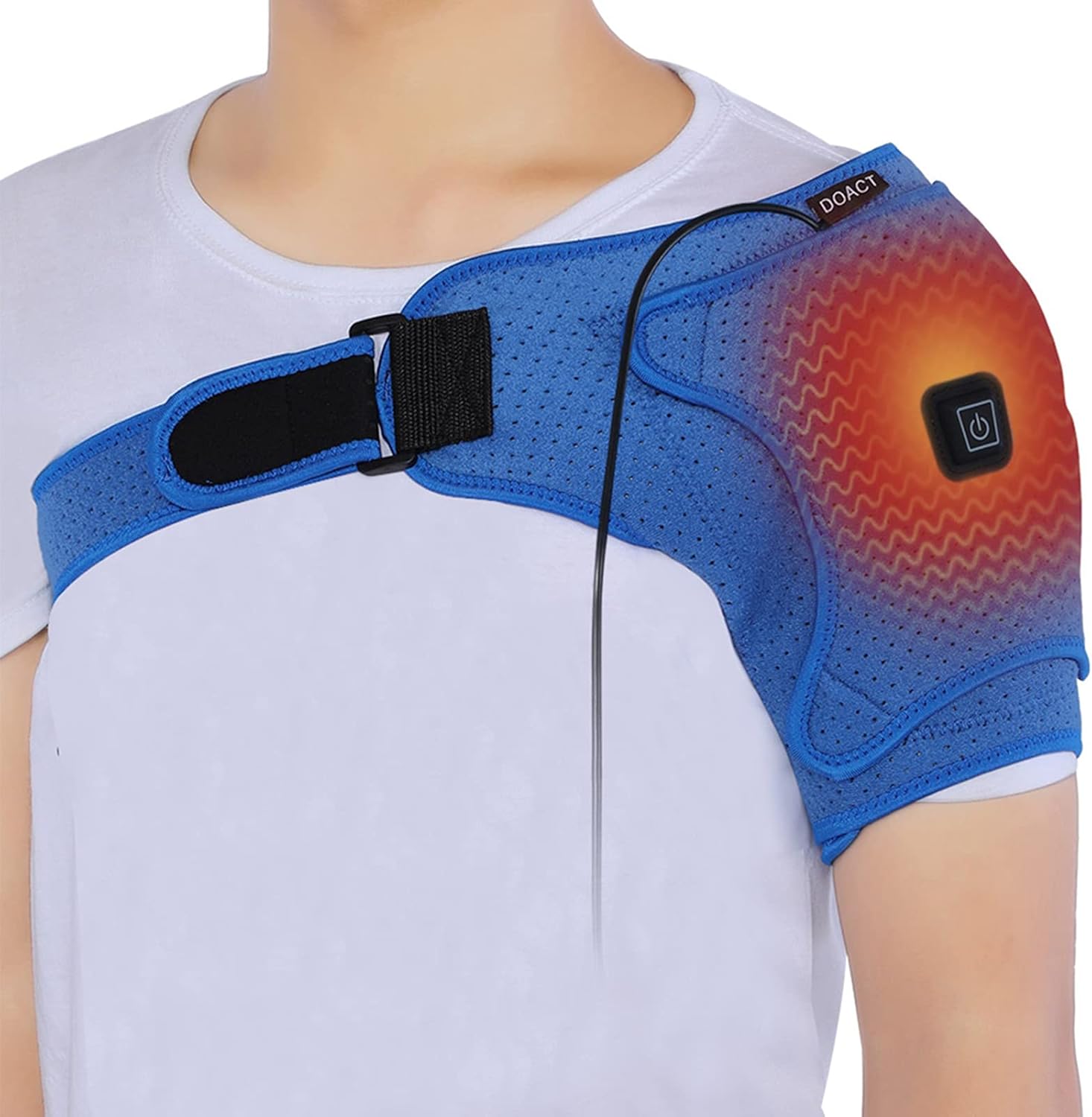Shoulder Heating Pad Massager, Shoulder Heat Therapy Wrap Heating Pad