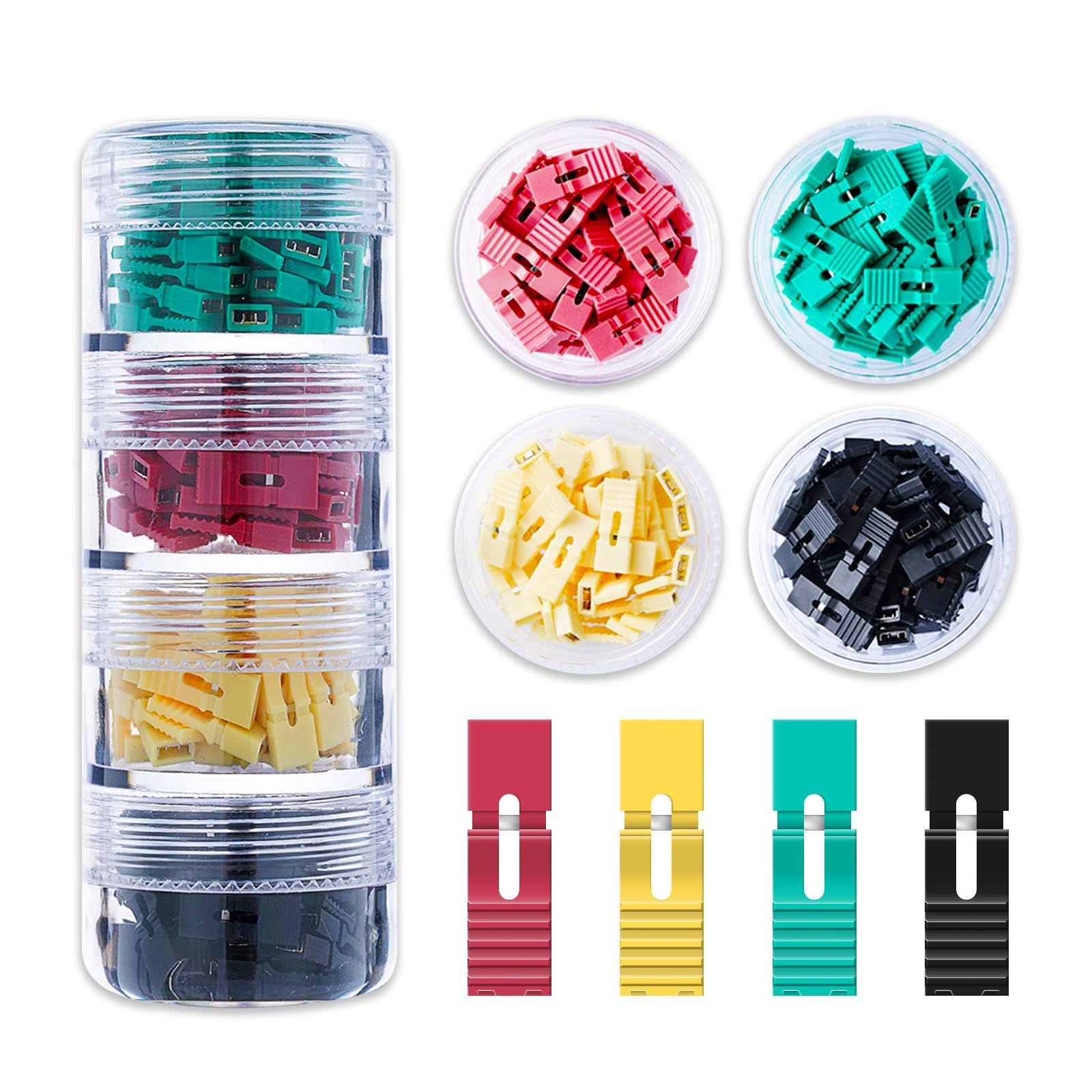 Amazon.com: CQRobot 200 Pieces Standard Computer Jumper Caps with
