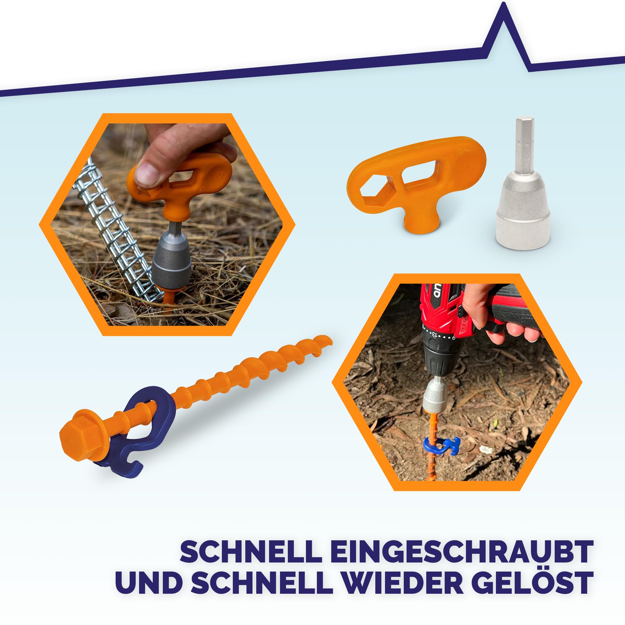 Peggy Peg Schraubhering StartKit