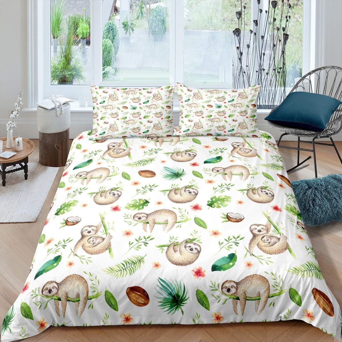 Housse de couette paresseux 260x230 cm pour des nuits douces en famille