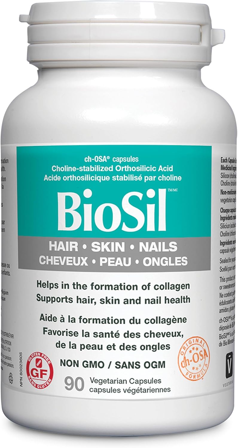 Biosil – Bones, Joints, Hair, Nails, Skin – 90 Capsules Biosil – Bones, Joints, Hair, Nails, Skin – 90 Capsules