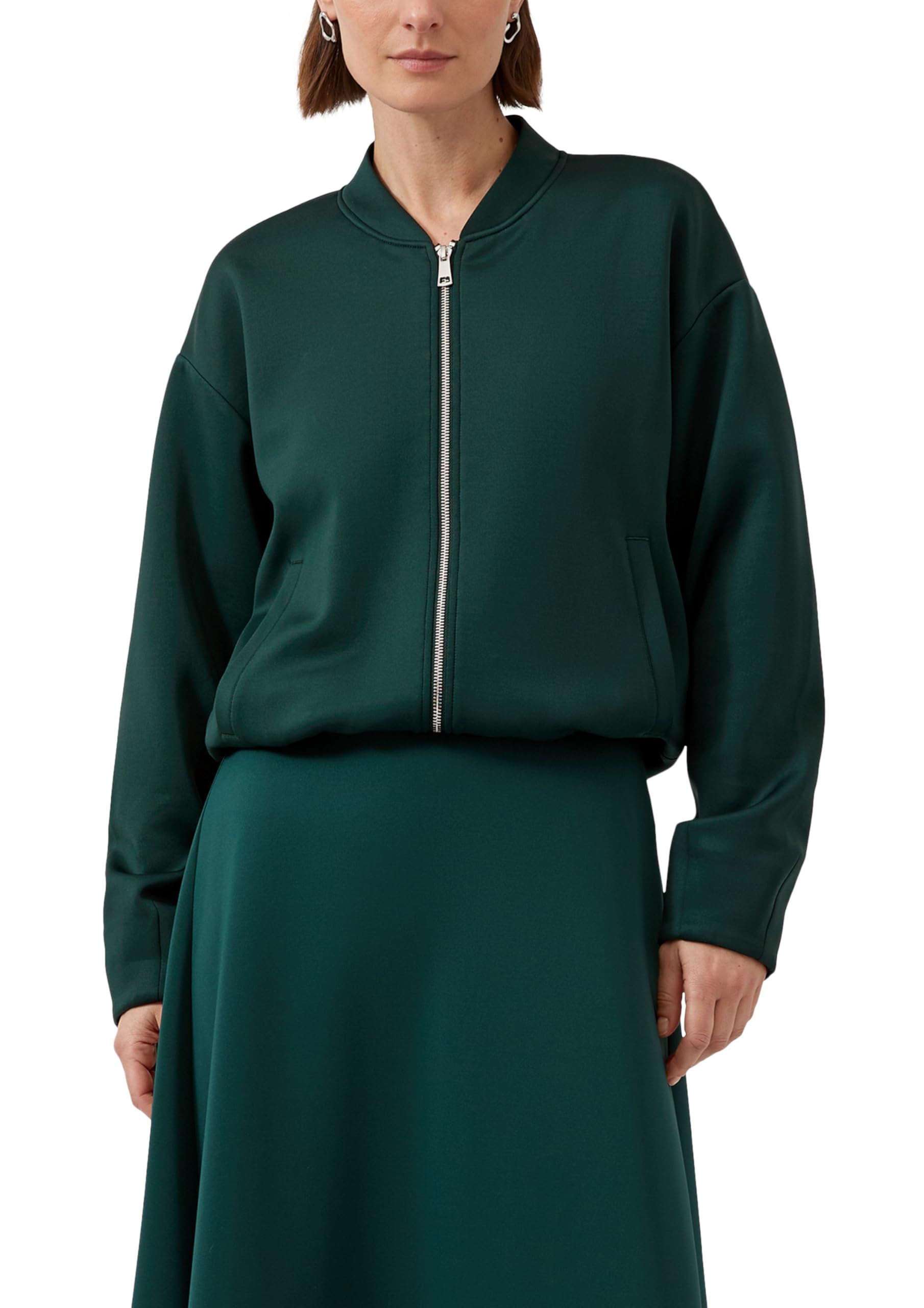 s.Oliver Relaxed Blouson aus Scuba