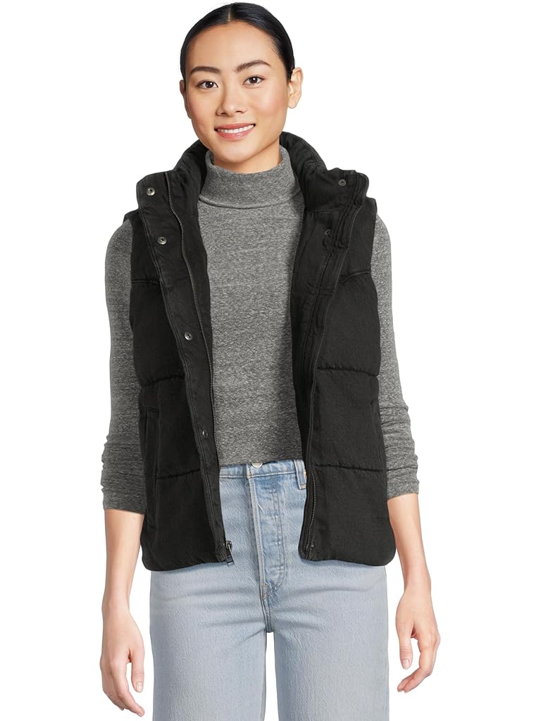 Black Levi's® Denim Puffer Vest