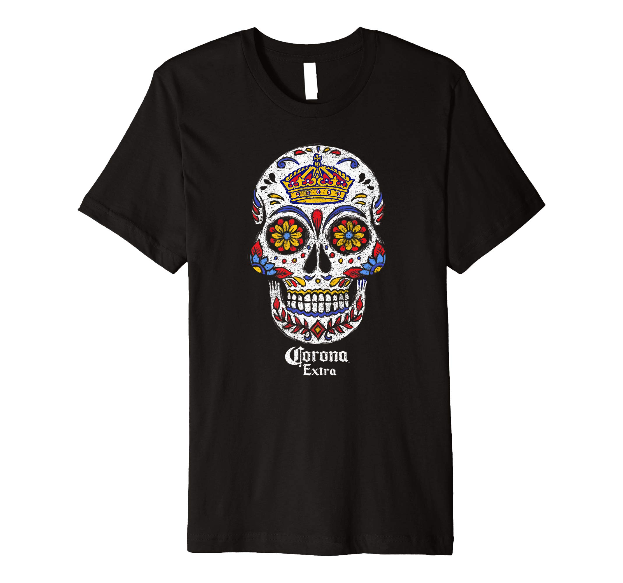 Corona ExtraSugar Skull Premium T-Shirt