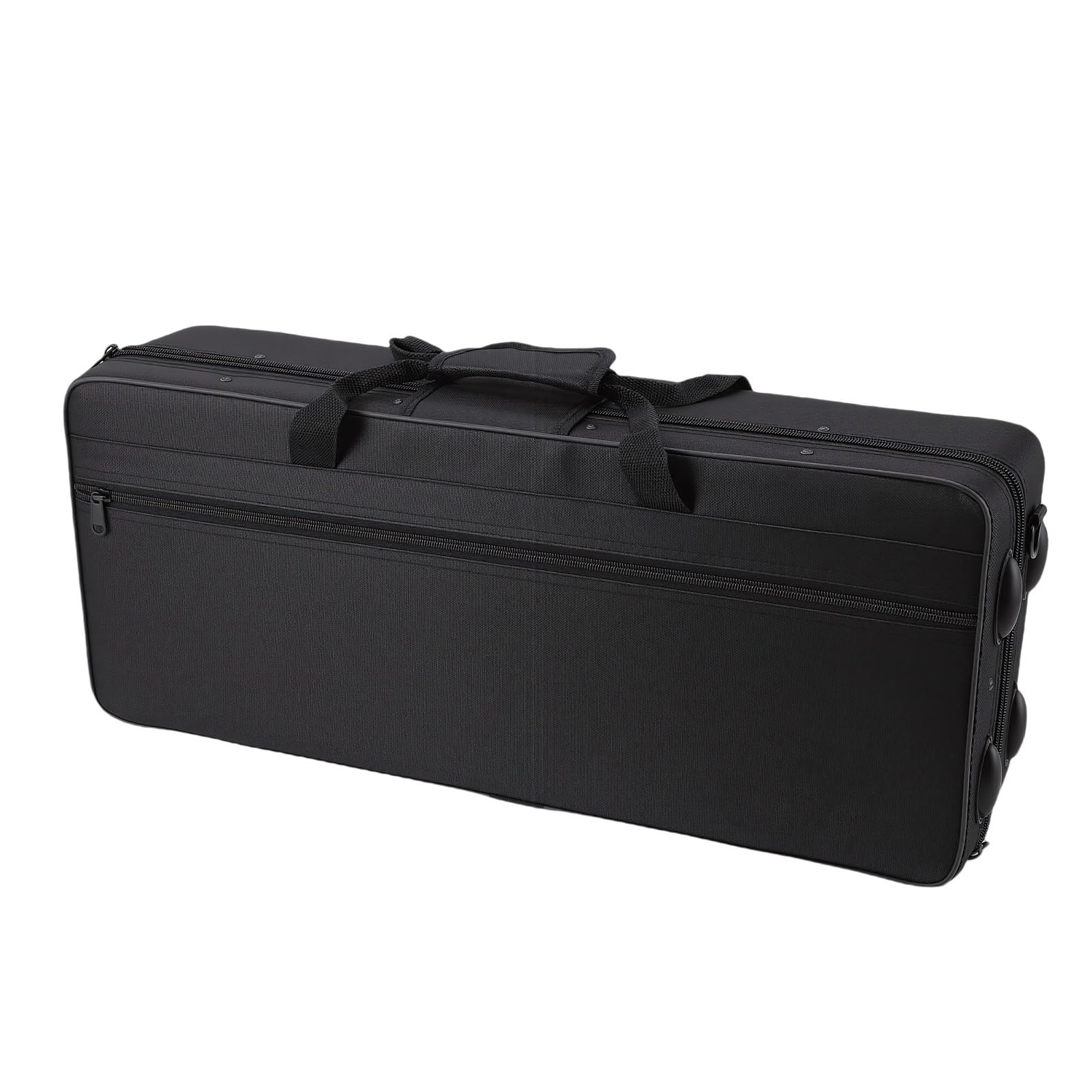 Altsaxophon-Tasche, Robuste, wasserdichte Hartschalen-Tragetasche mit Verstellbarem Schultergurt für Musiker, 62 X 27 X 15 cm