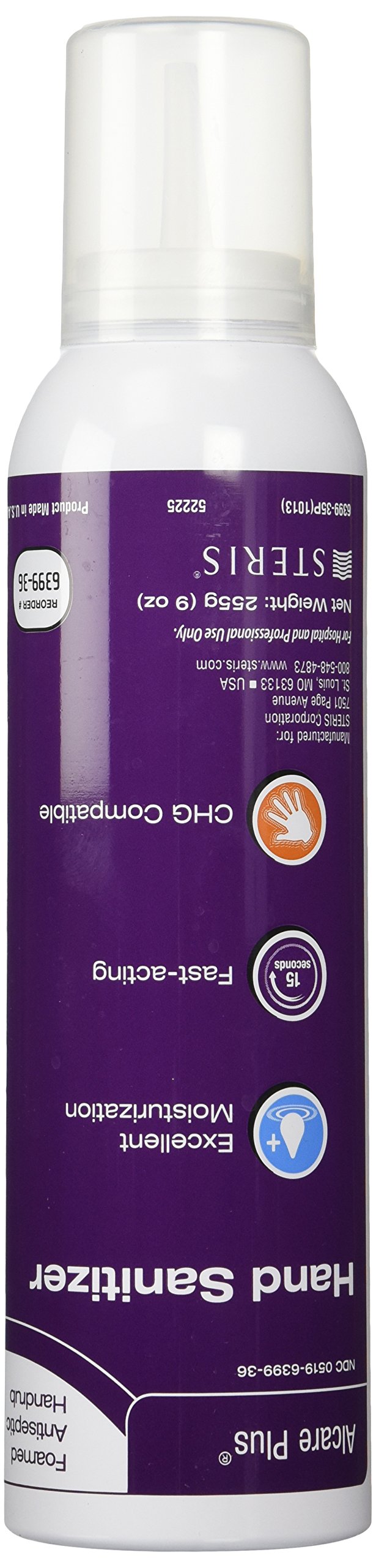 Steris Alcare Foam Alcohol 9 oz.