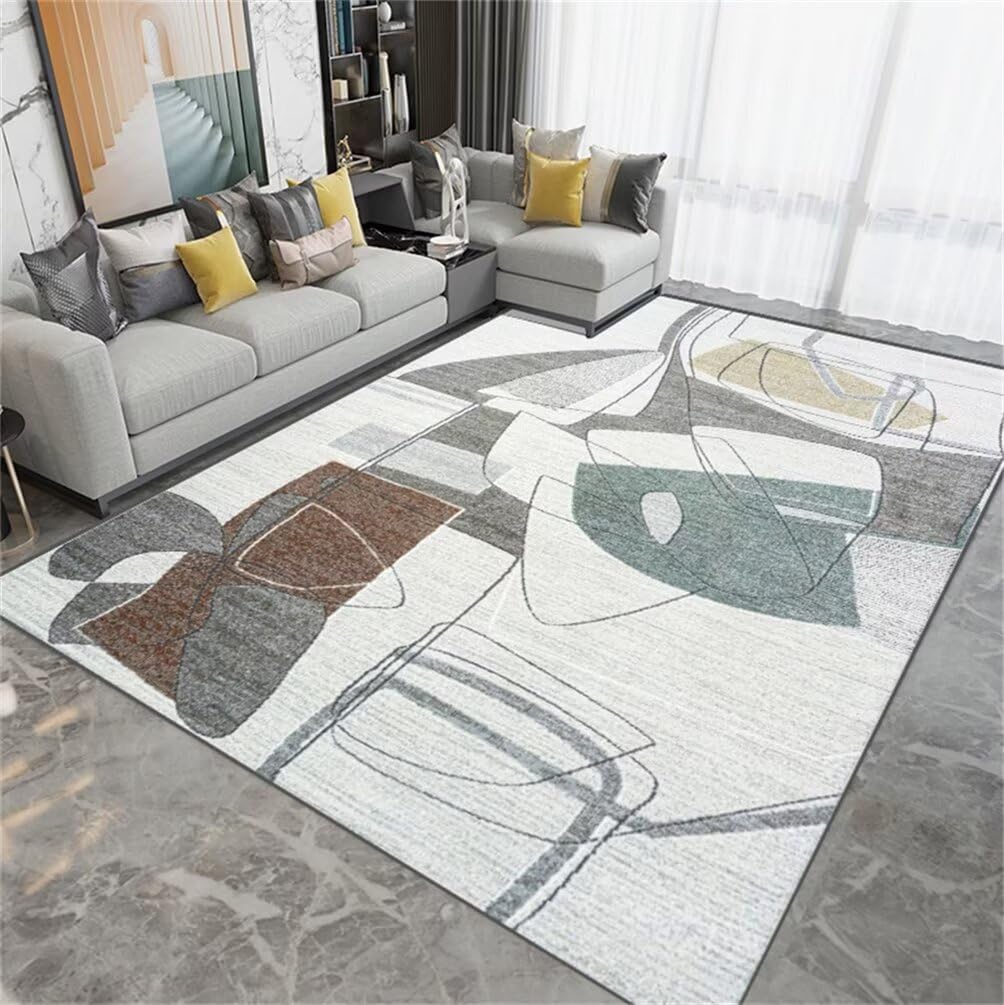 Tapis princesse gris lavable grand format pour un entretien facile