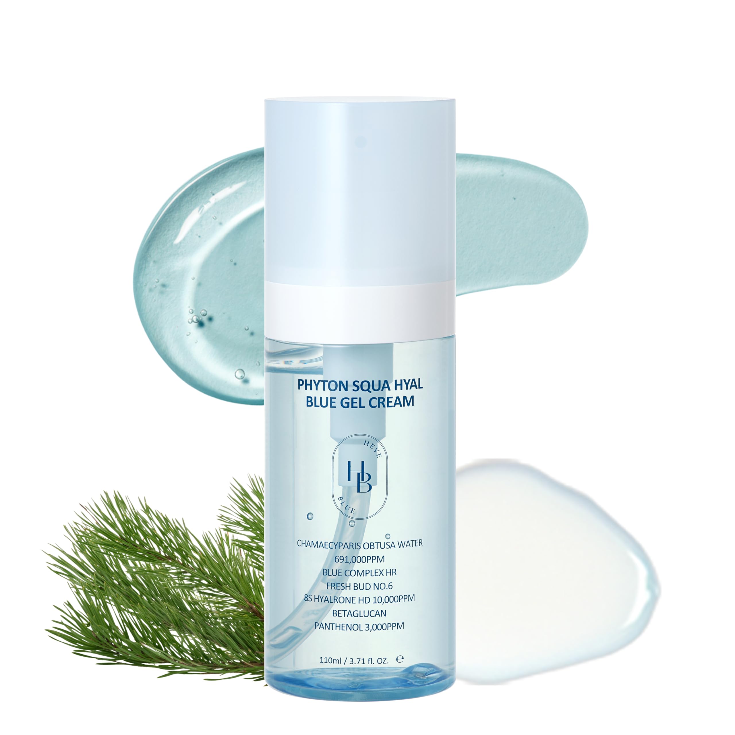 Amazon.com: HEVEBLUE Phyton Squa Hyal Blue Gel Cream - Sensitive
