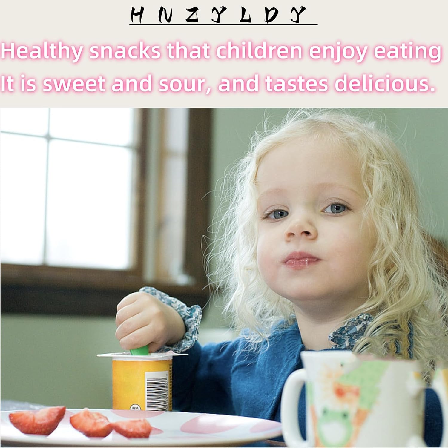 7 oz Freeze-Dried Strawberry Slices – Crispy Fruit Snacks Perfect for Smoothie Bowls, Baking, Ice Cream Toppings, Oatmeal & Vegan Recipes Non-GMO, No Additives - Image 4